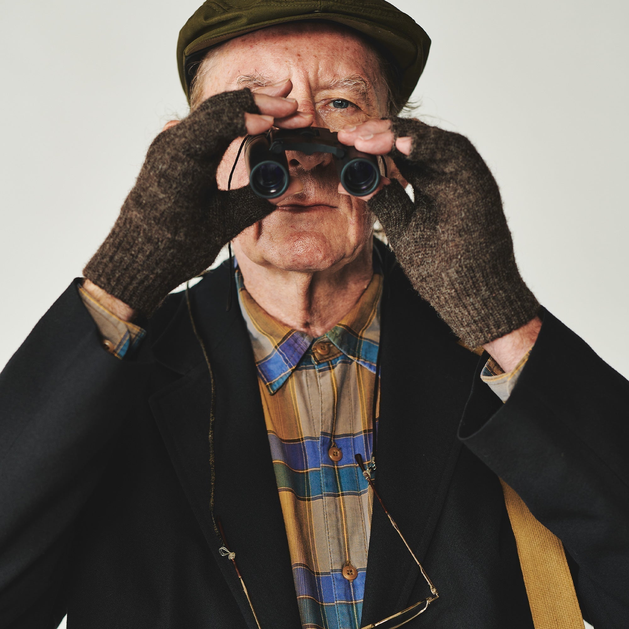 blurhms ブラームス ネイビー 作務衣　カーディガン blurhms ブラームス ネイビー 作務衣 カーディガン