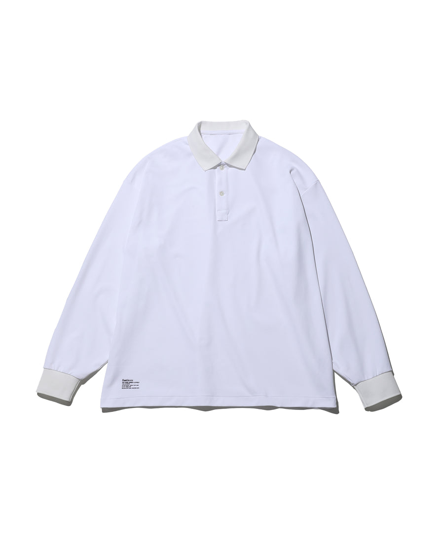 DRY PIQUE JERSEY L/S POLO