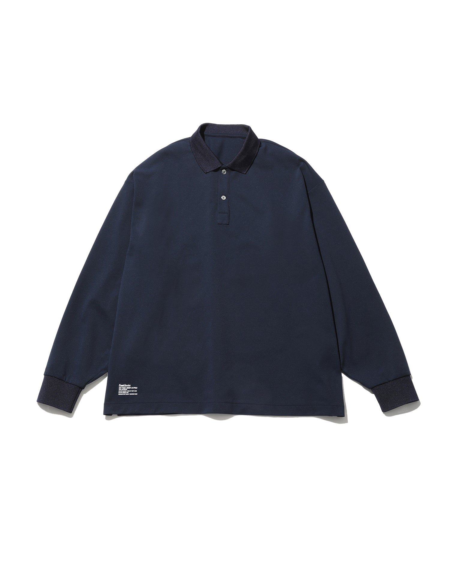 DRY PIQUE JERSEY L/S POLO – FreshService® official site