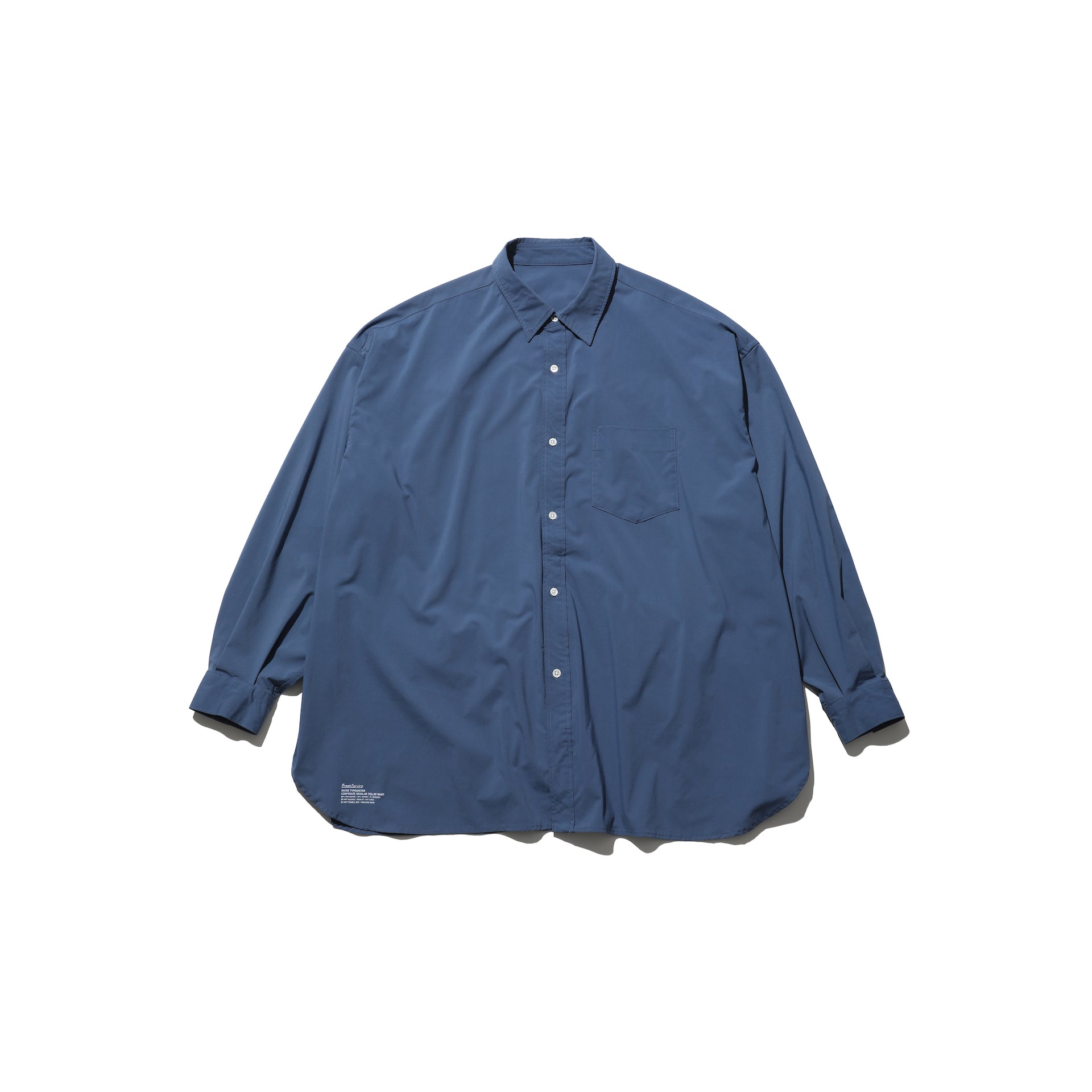 MICRO TYPEWRITER CORPORATE L/S REGULAR COLLAR SHIRT