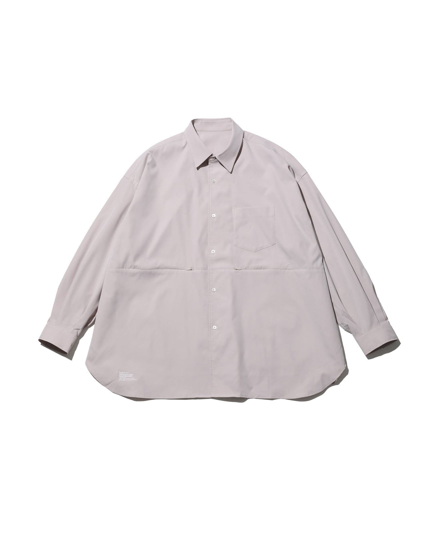 STRETCH MATTE TAFFETA REGULAR COLLAR SHIRT – FreshService® official site