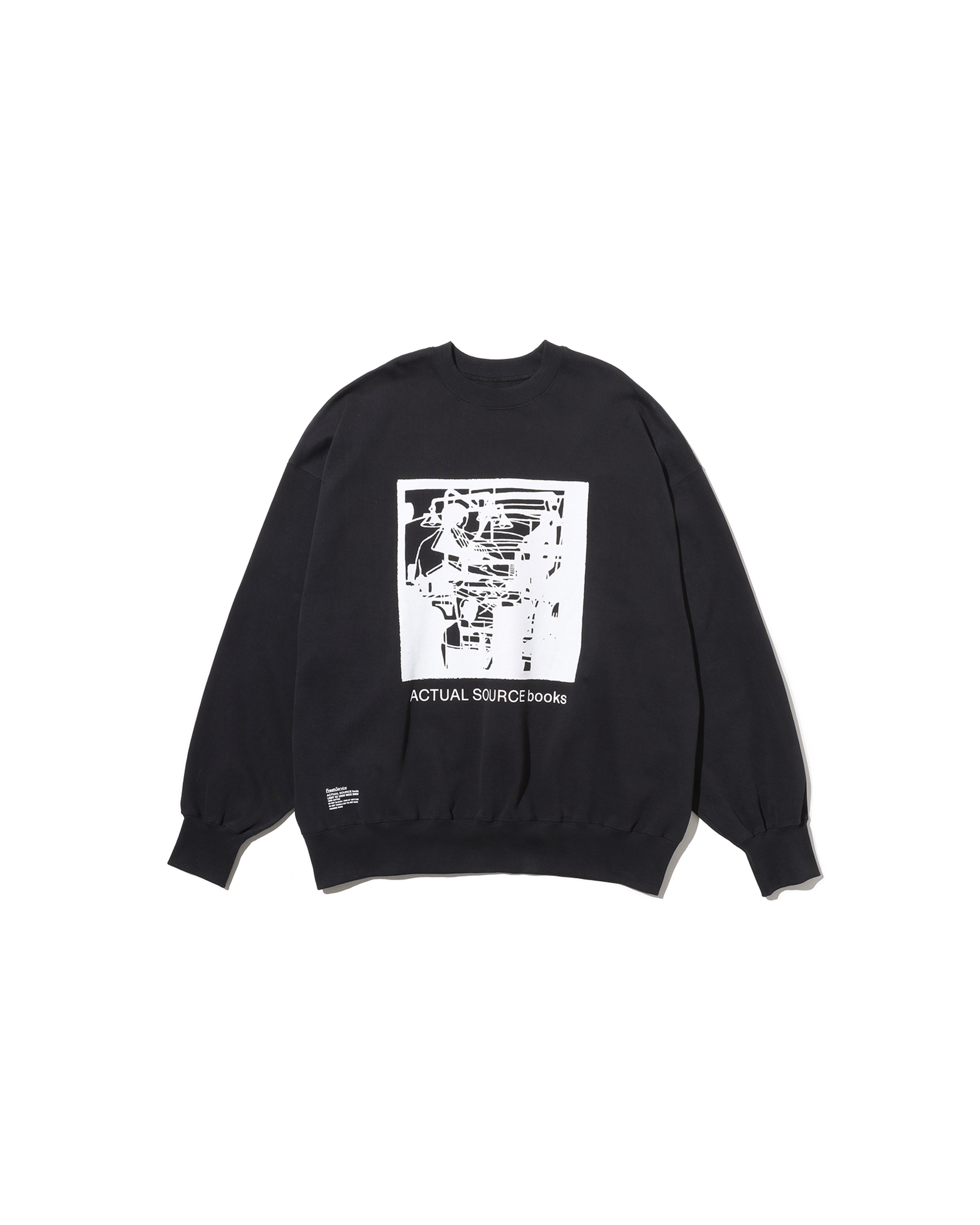 AS×FS LIGHT OZ CREW NECK SWEAT “LITHOGRAPH” – FreshService