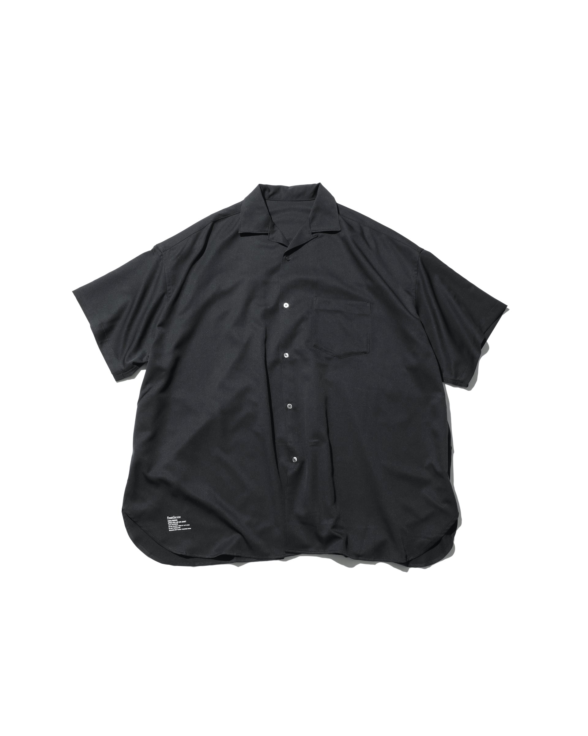 COOLFIBER OPEN COLLAR S/S SHIRT – FreshService® official site