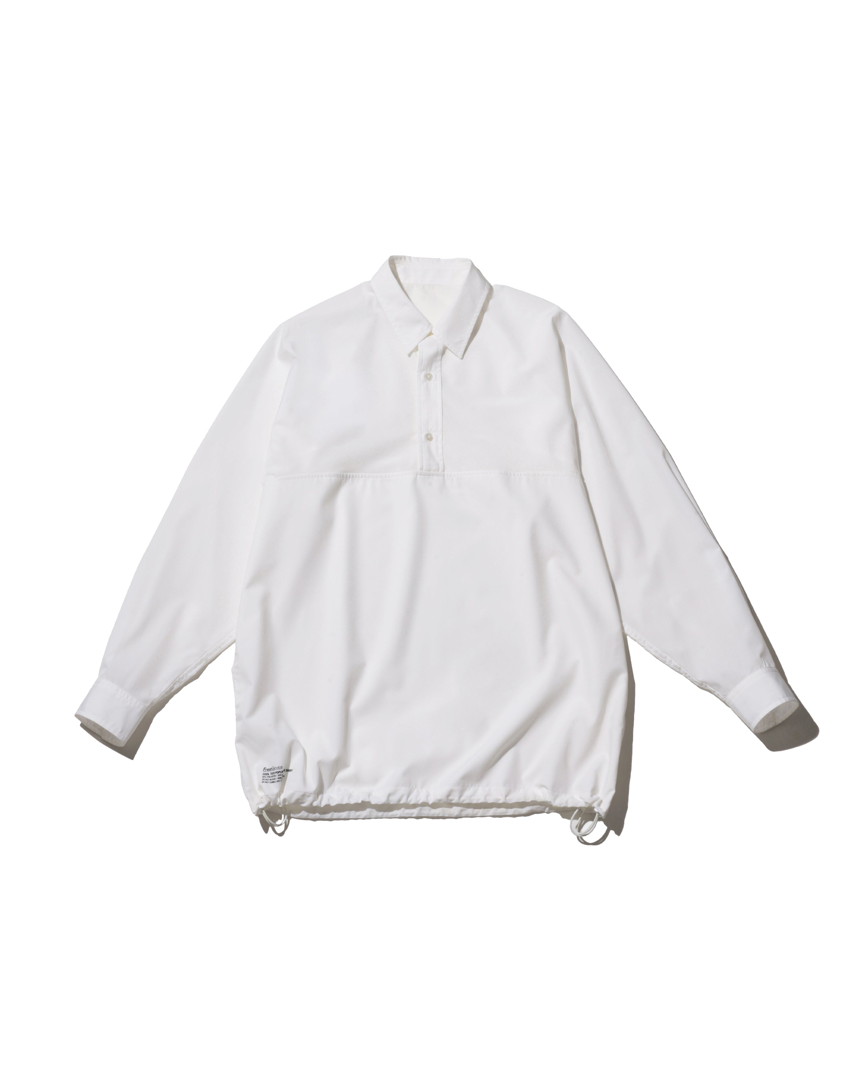 COOL TECH POPLIN L/S ANORAK SHIRT – FreshService® official site