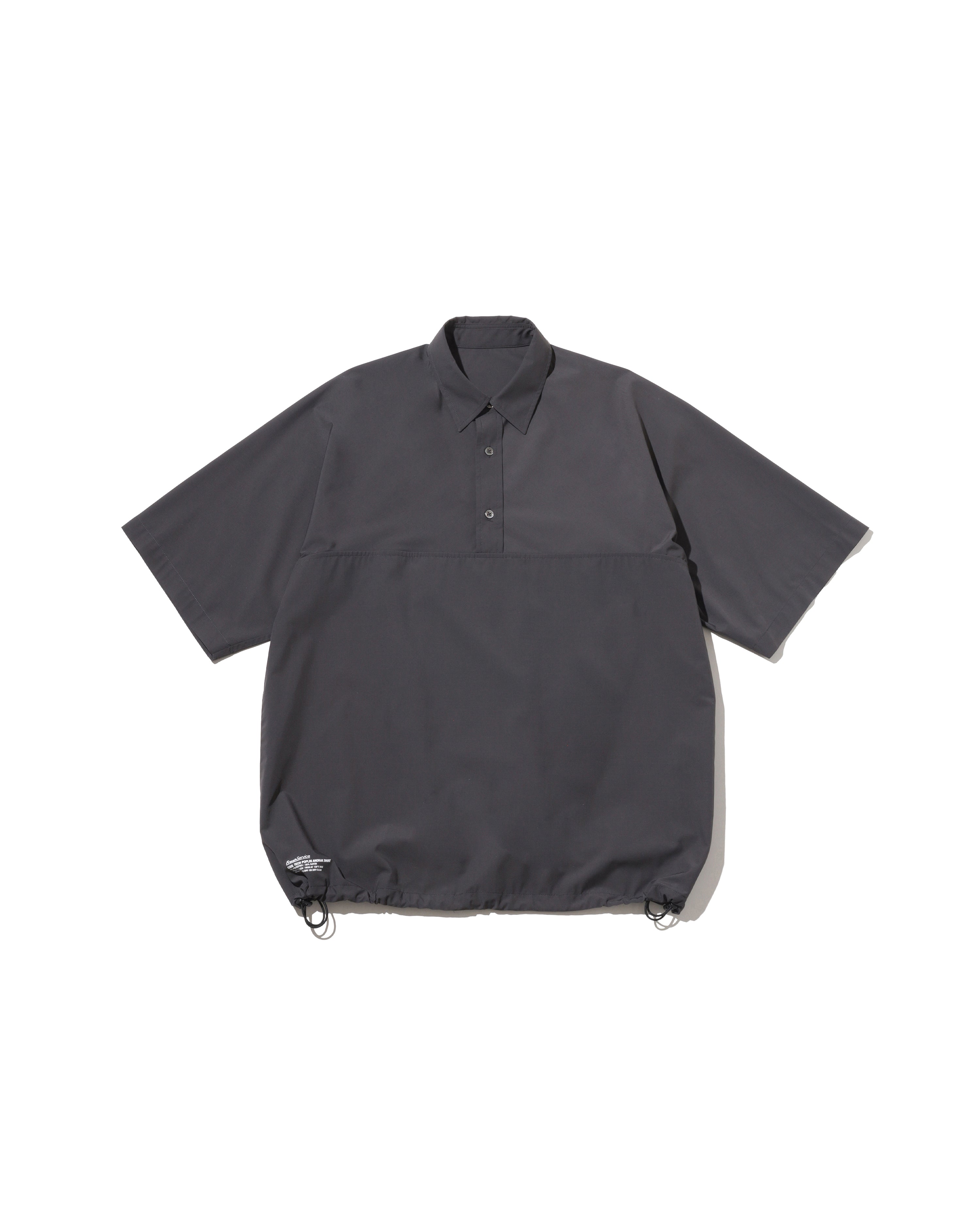 COOL TECH POPLIN S/S ANORAK SHIRT – FreshService® official site