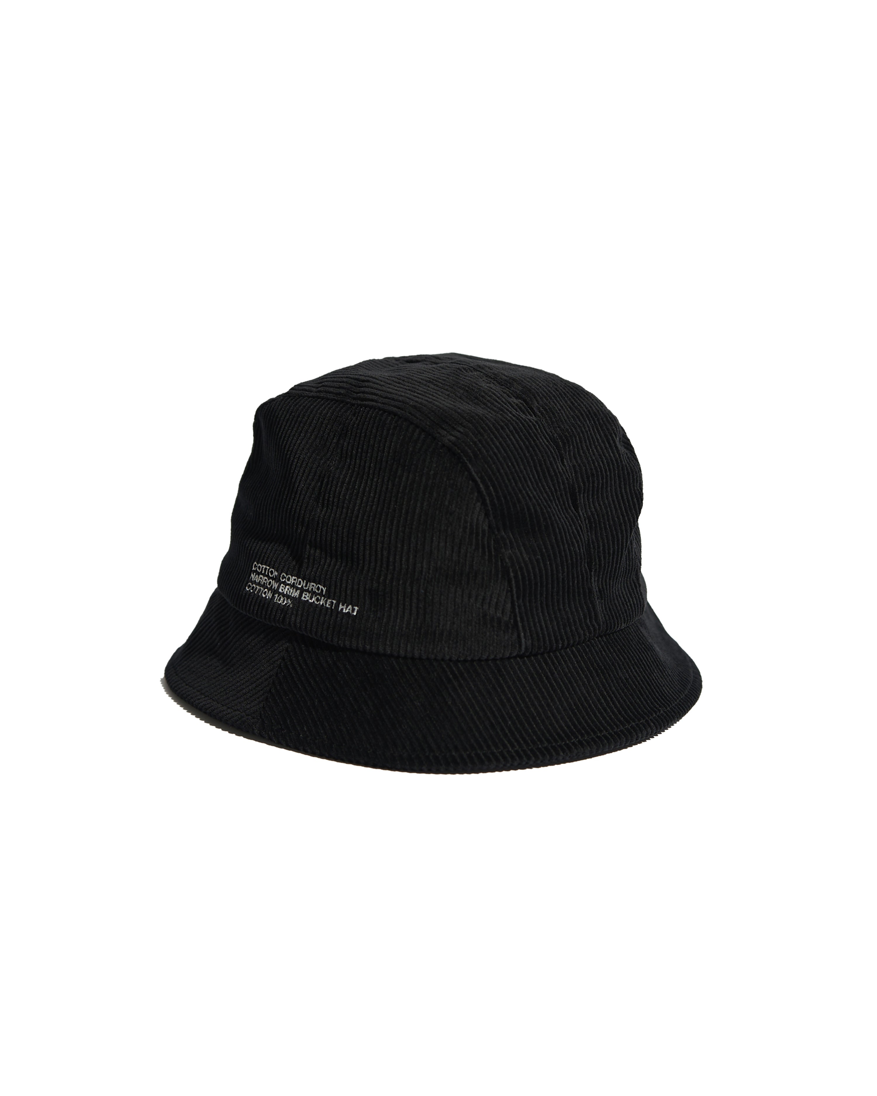 COTTON CORDUROY NARROW BRIM BUCKET HAT – FreshService® official site