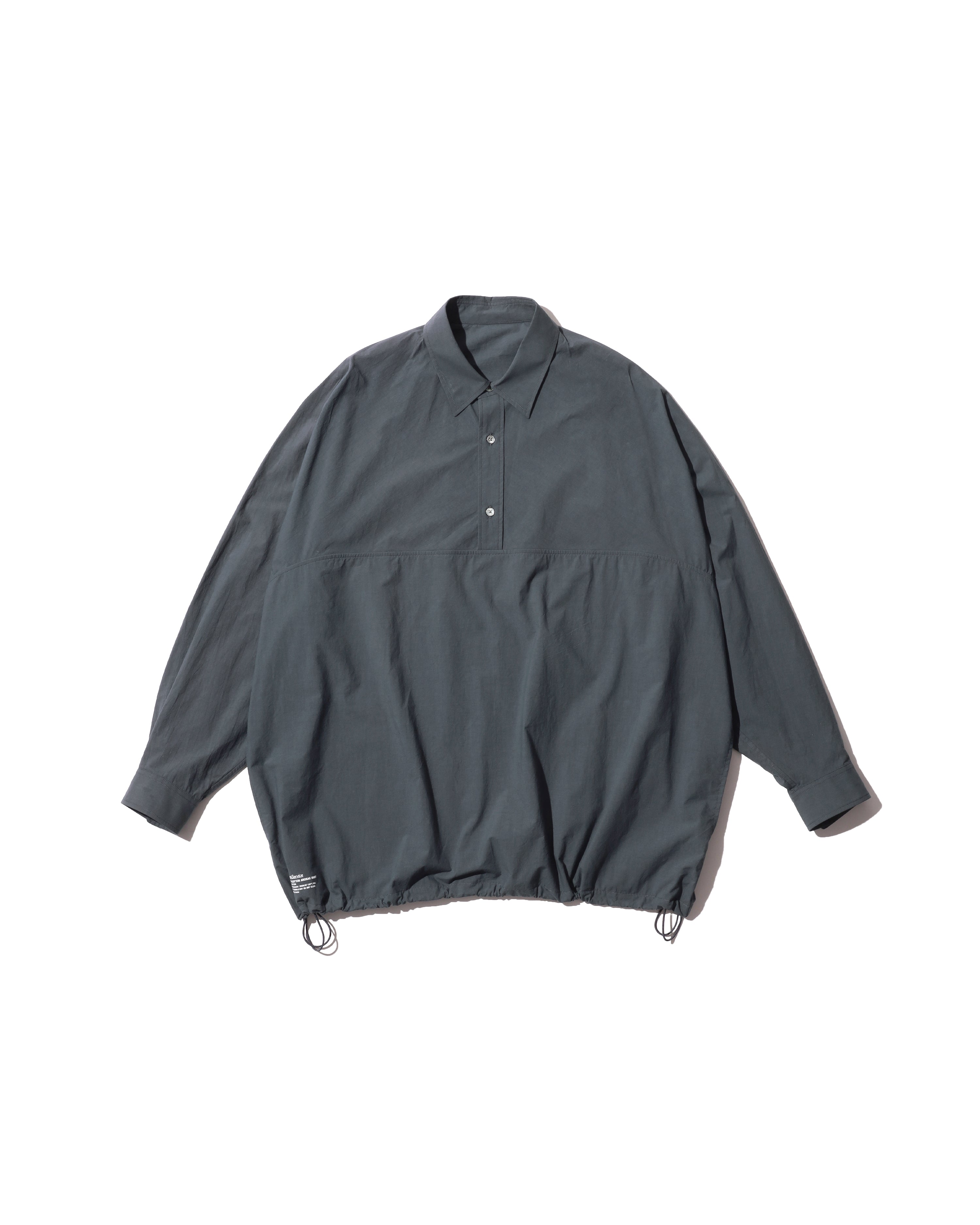 CRISP COTTON ANORAK L/S SHIRT – FreshService® official site