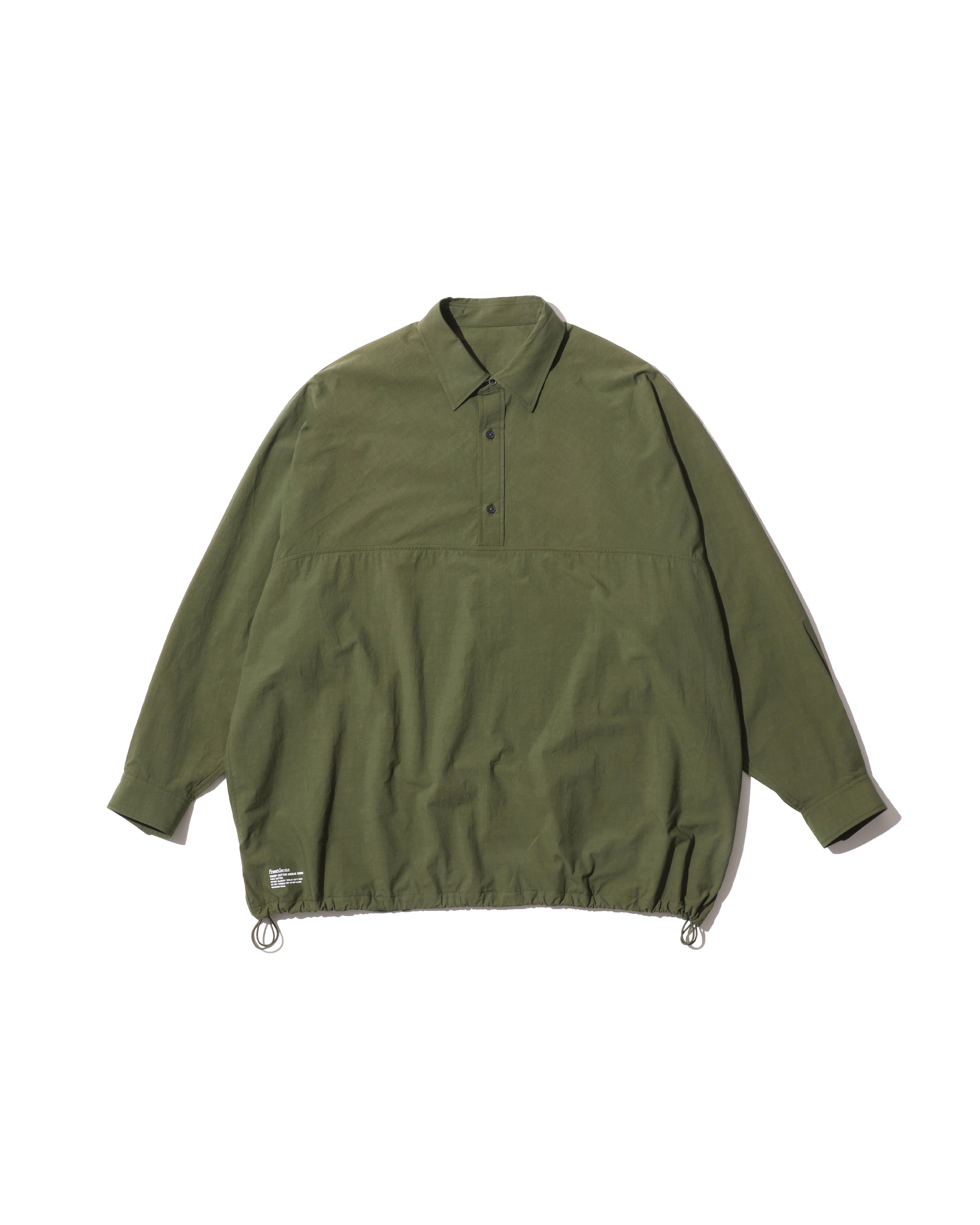 トップス FreshService CRISP COTTON ANORAK SHIRT CRISP COTTON ANORAK L/S SHIRT – FreshService® official site