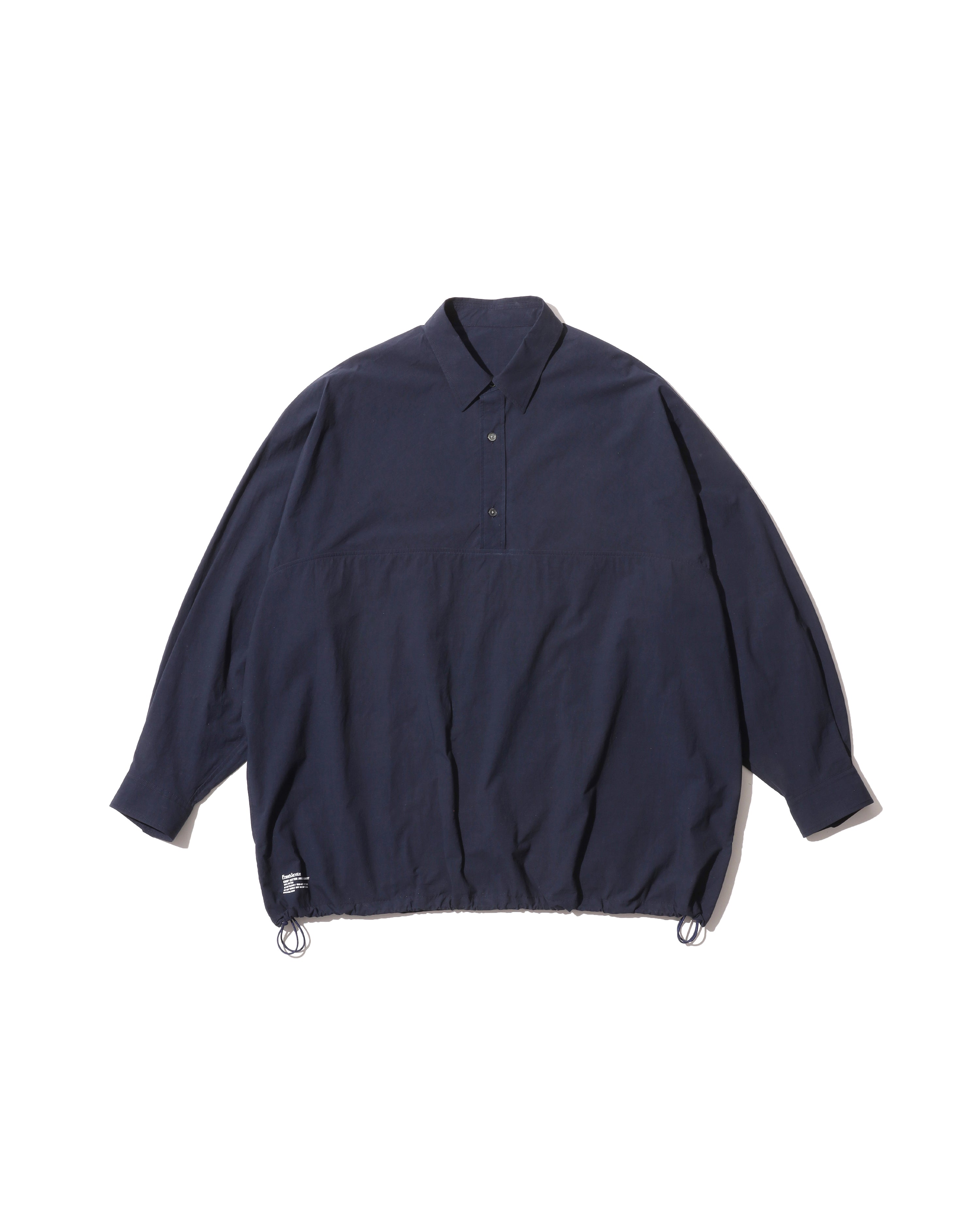 CRISP COTTON ANORAK L/S SHIRT – FreshService® official site