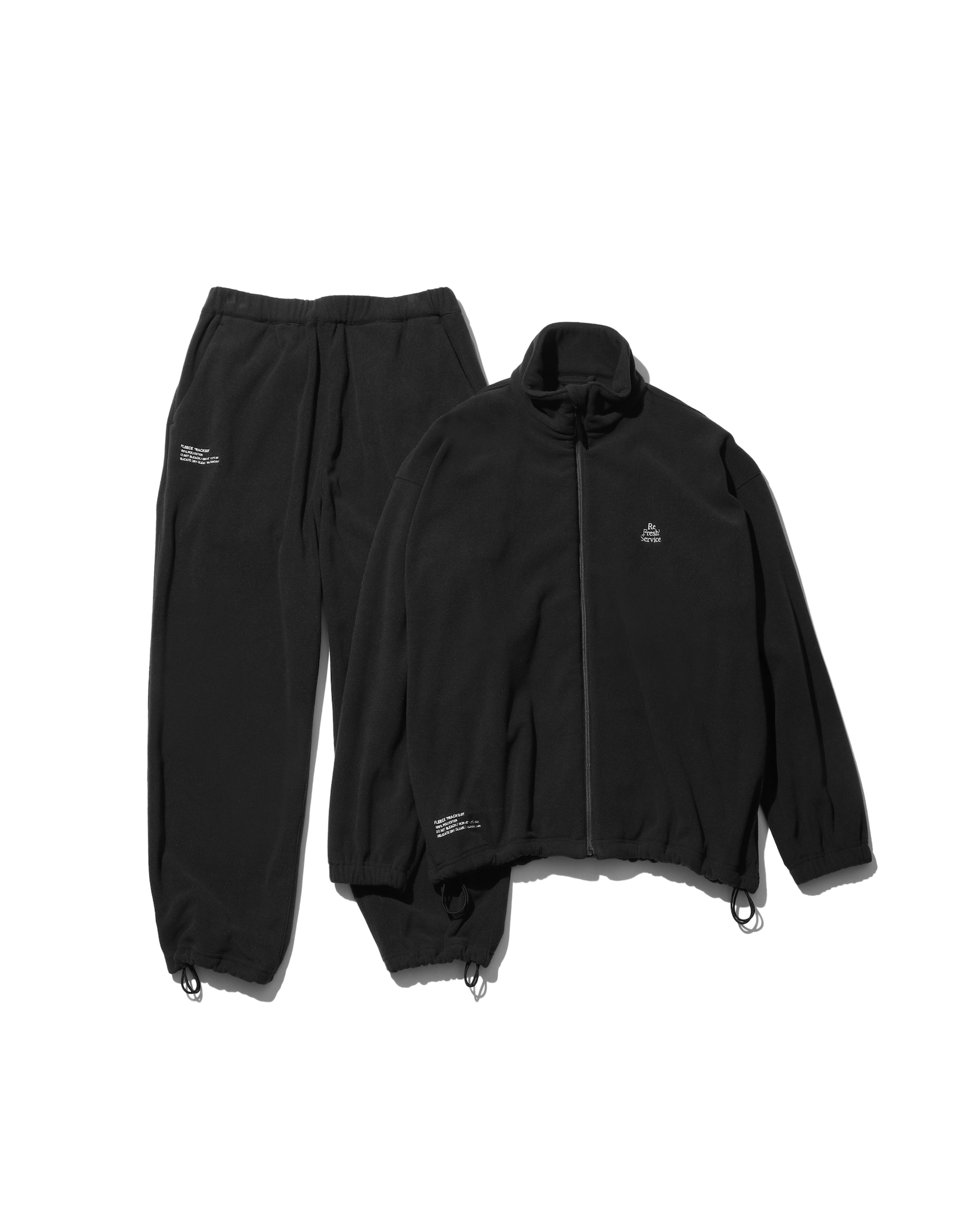 フレッシュサービス FLEECE TRACK SUIT BLACK M FLEECE TRACK SUIT – FreshService® official site