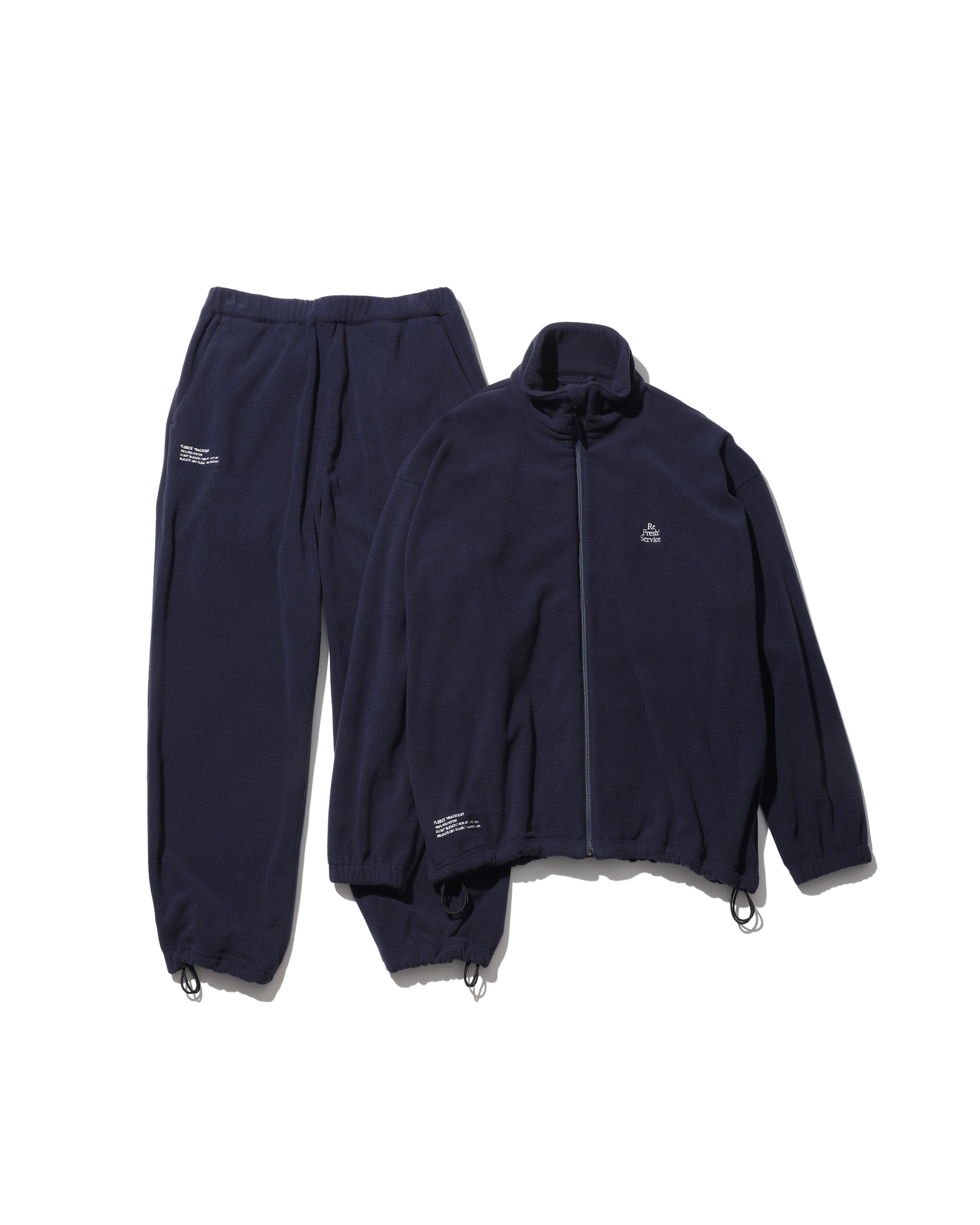 フレッシュサービス FLEECE TRACK SUIT NAVY M FLEECE TRACK SUIT – FreshService® official site