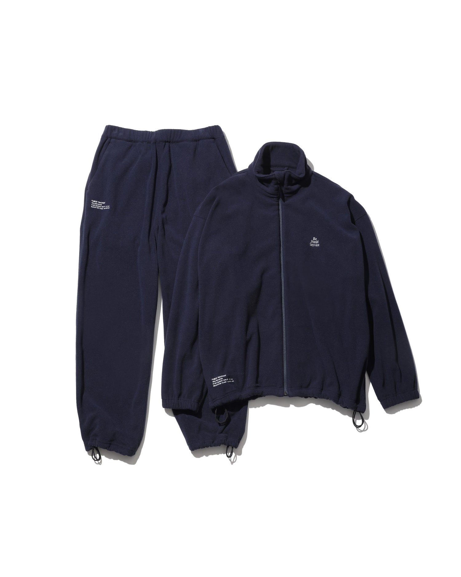 フレッシュサービス FLEECE TRACK SUIT NAVY L 安く 買うスポーツ - フレッシュサービス FLEECE TRACK SUIT NAVY L