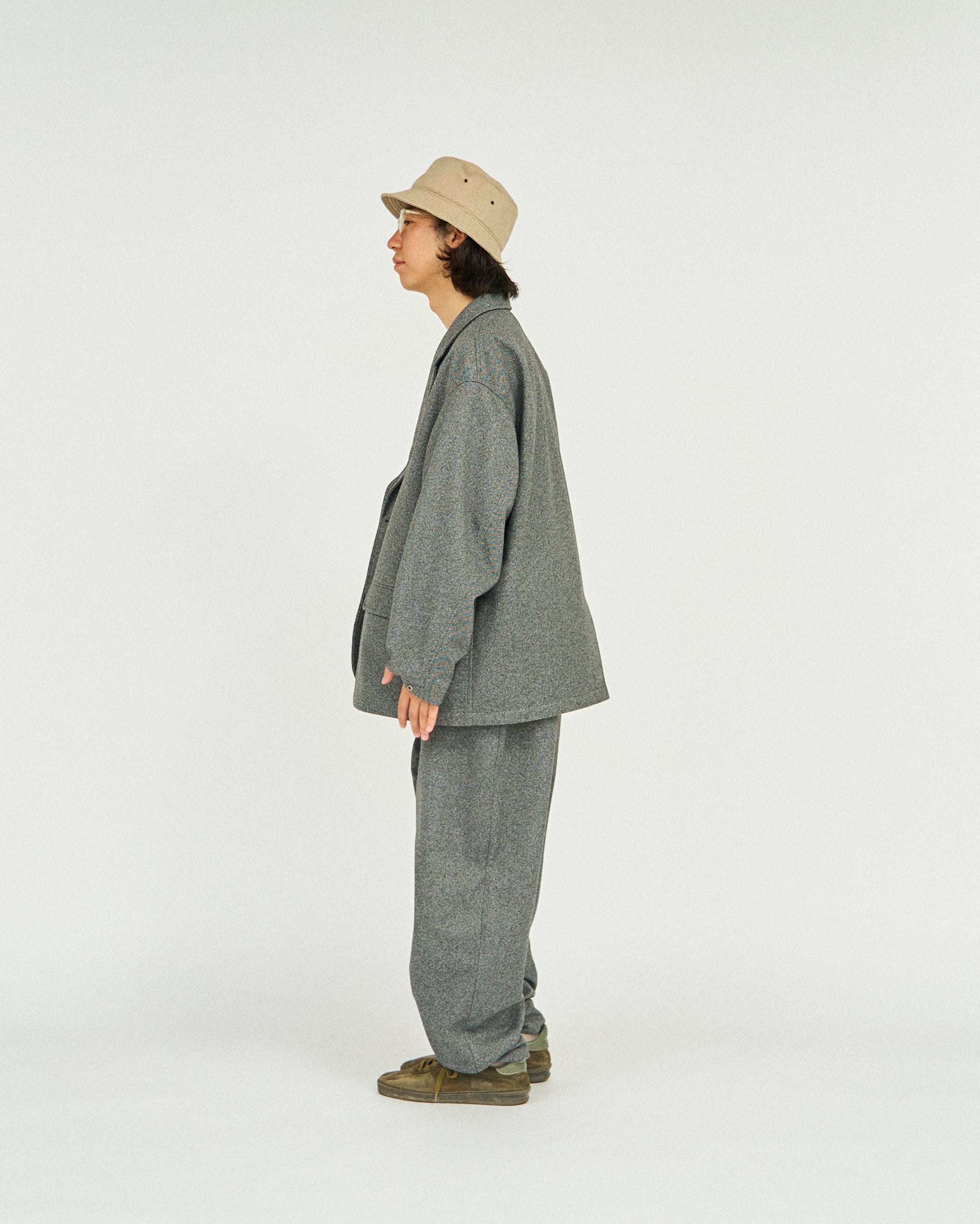 NULABEL ニューレーベル / REFRECTOR TWEED FIELD TROUSERS