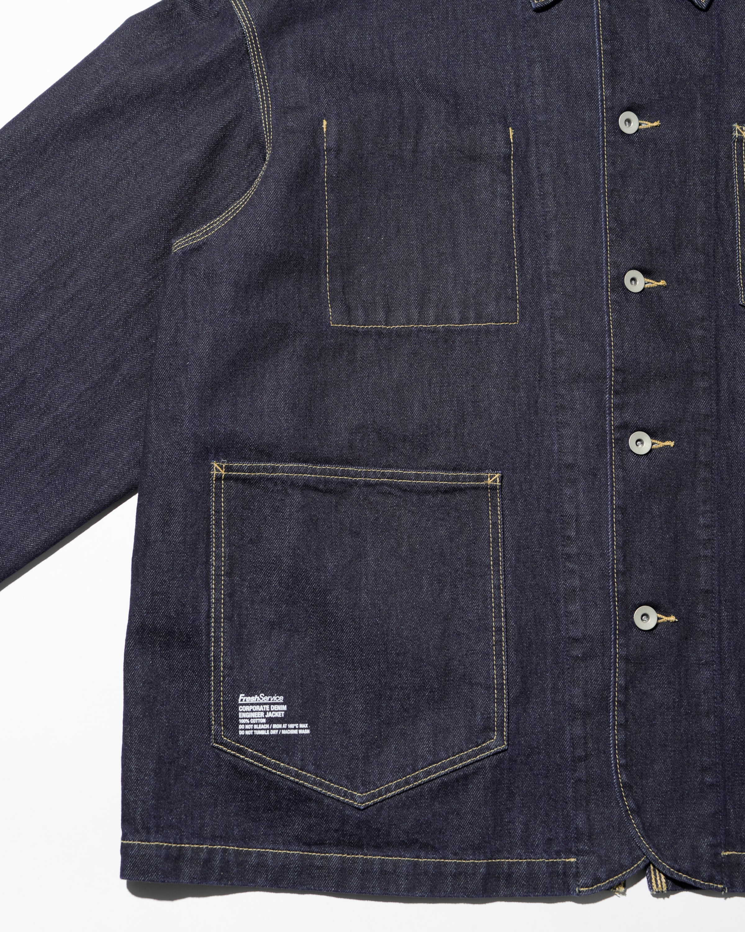 CORPORATE DENIM ENGINEER JACKET(ONE WASH) – FreshService® official