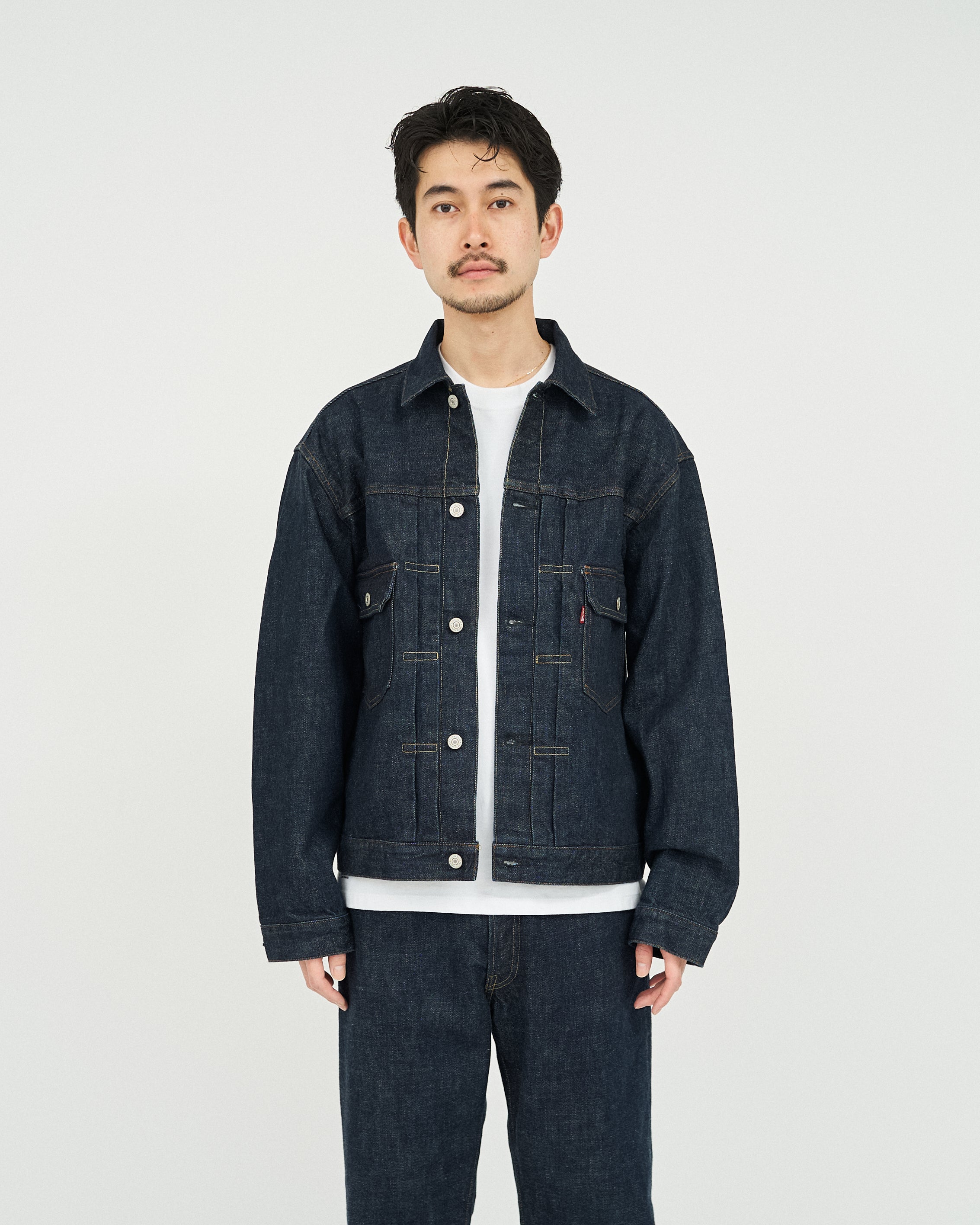 D-BARCY Regular-fit trucker jacket｜ブルー｜メンズ｜DIESEL