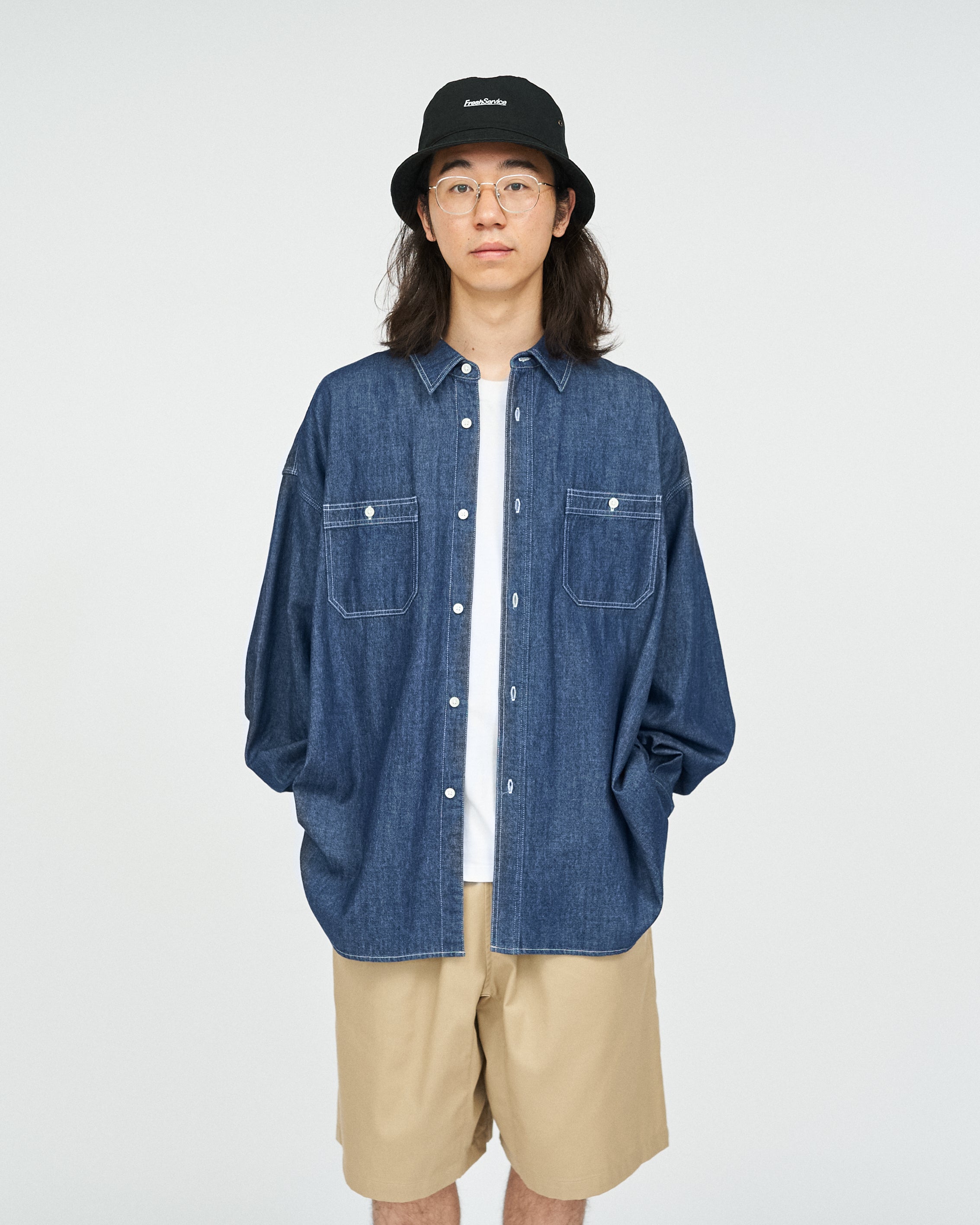 LIGHT DENIM L/S SHIRT – FreshService® official site
