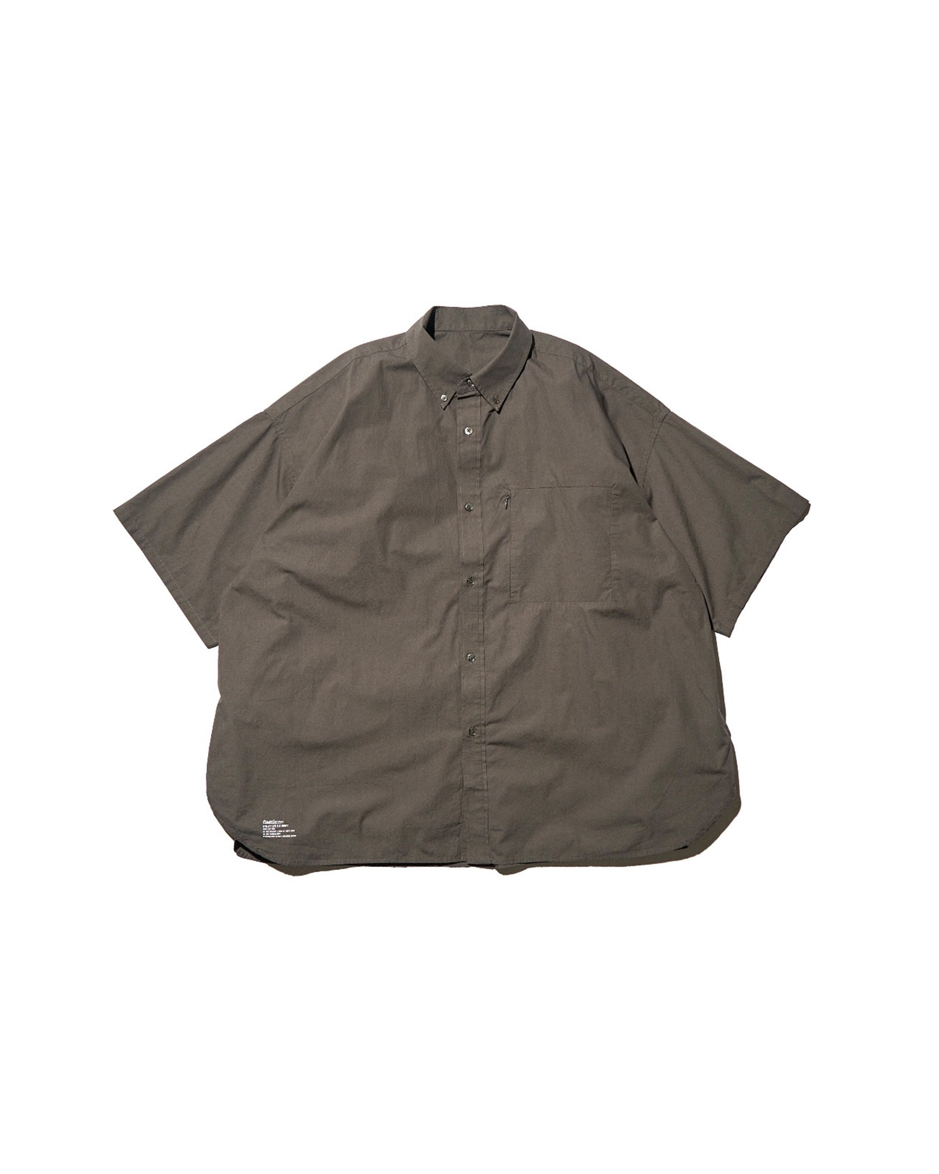 Fresh Service UTILITY S/S B.D SHIRT [GRAY] - Fresh Service