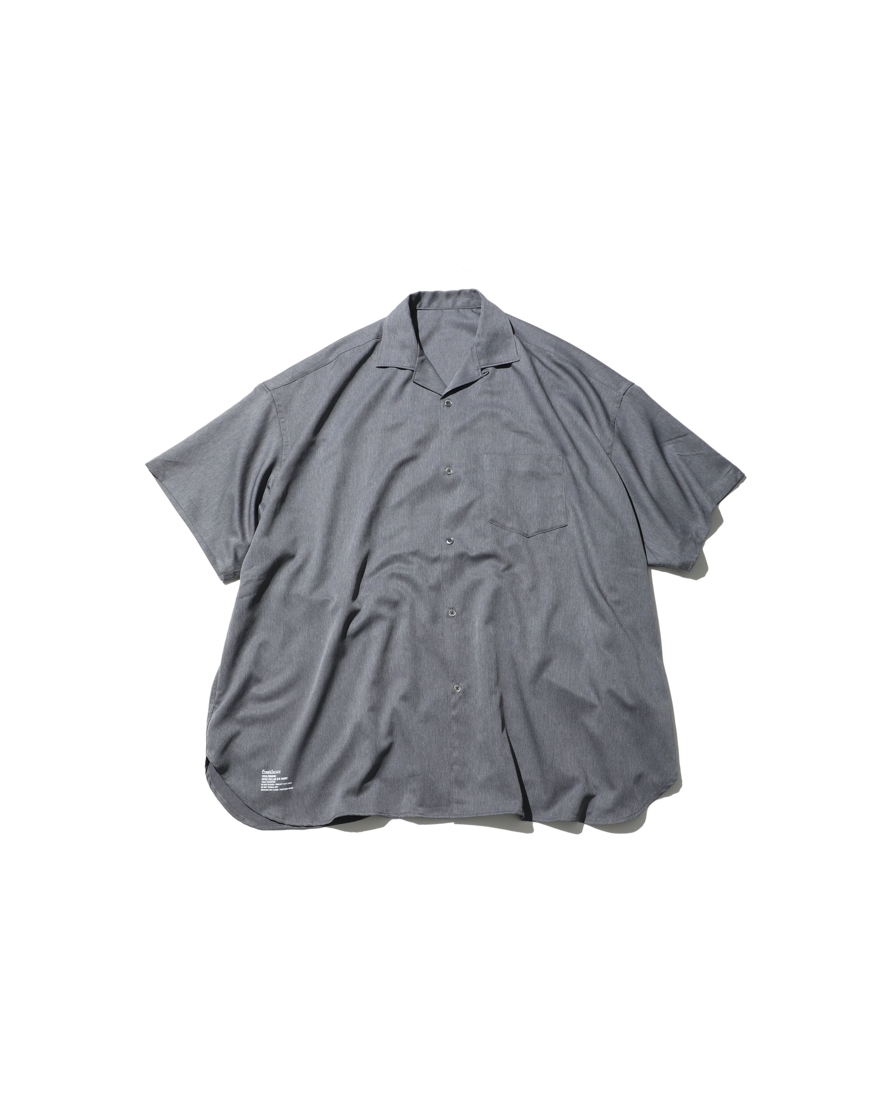 COOLFIBER OPEN COLLAR S/S SHIRT – FreshService® official site