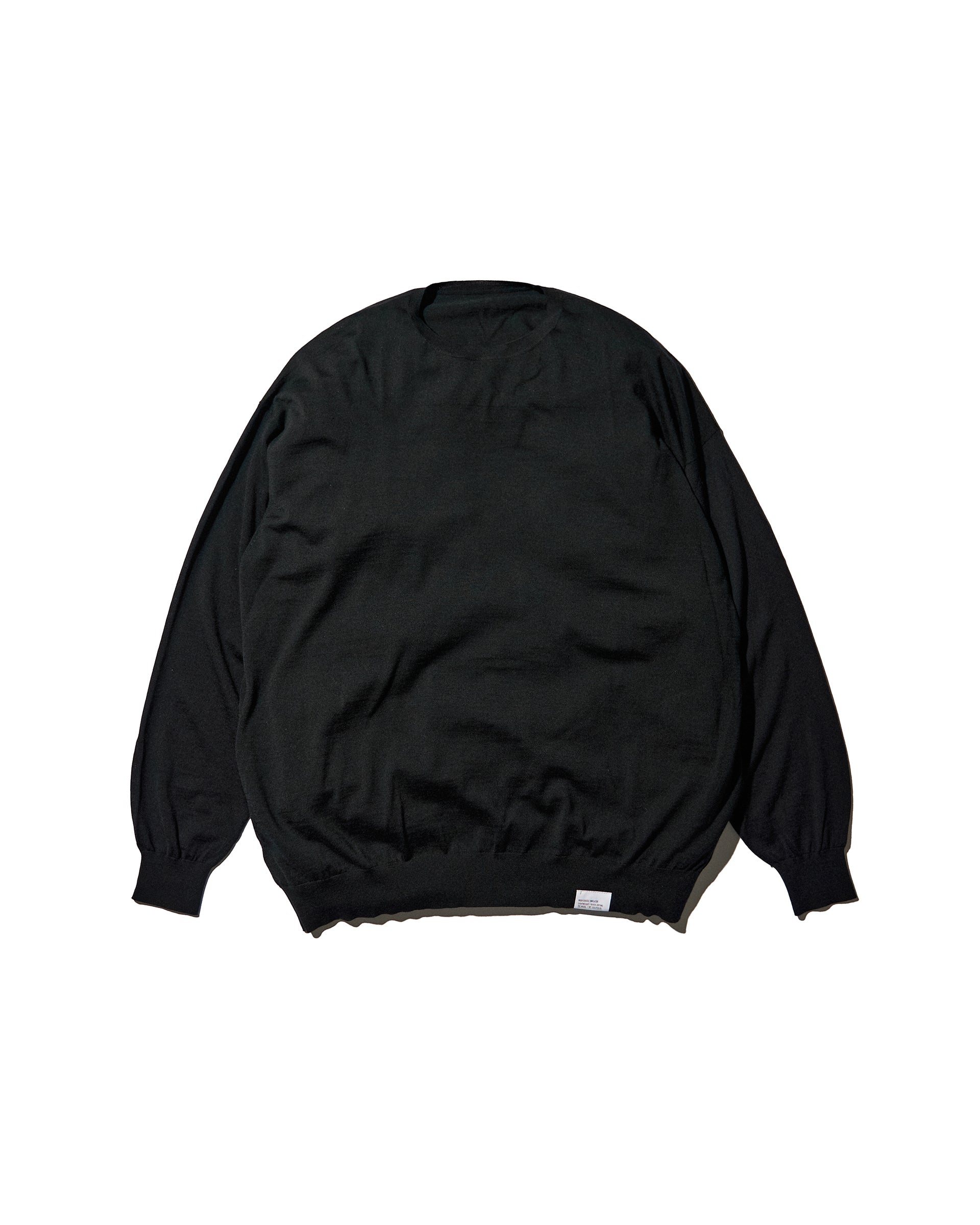 TECH HIGH GAUGE CREW NECK KNIT – FreshService® official site