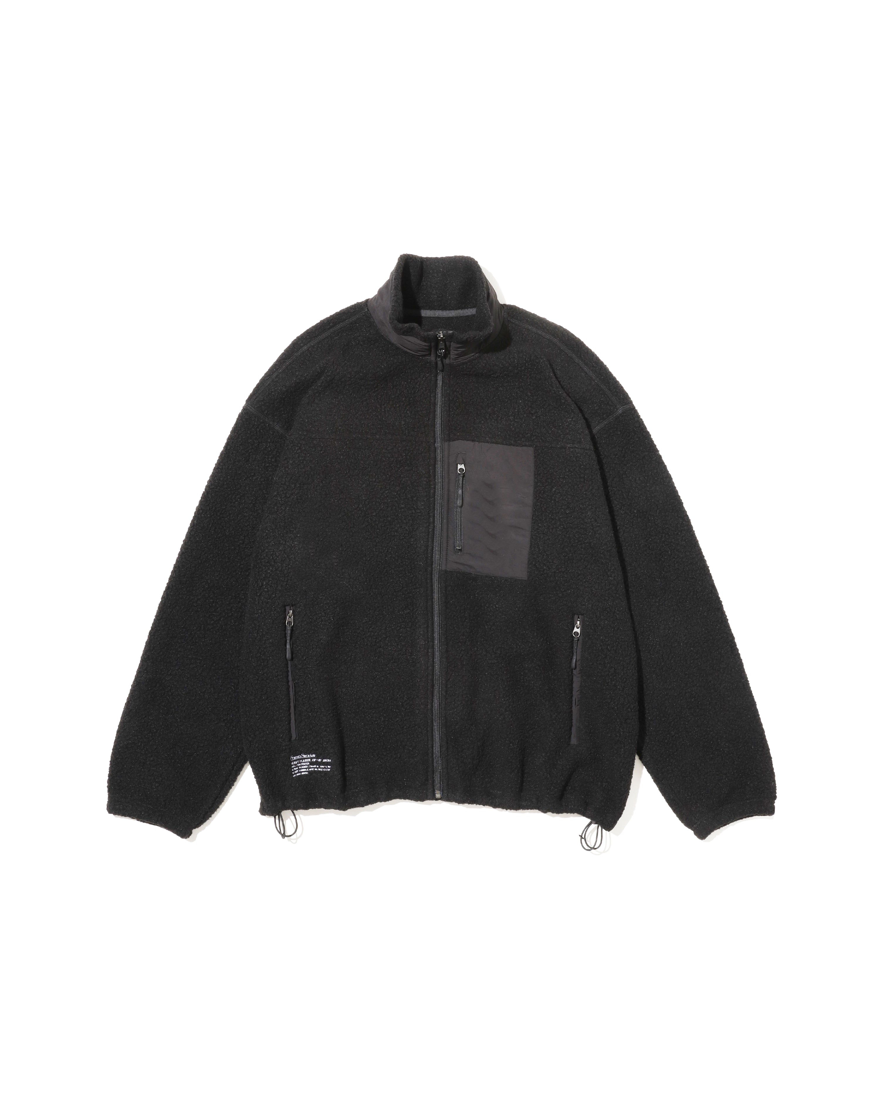 SEE SEE FLEECE JACKET フリースジャケット(BLACK) SEE SEE FLEECE JACKET フリースジャケット(BLACK)