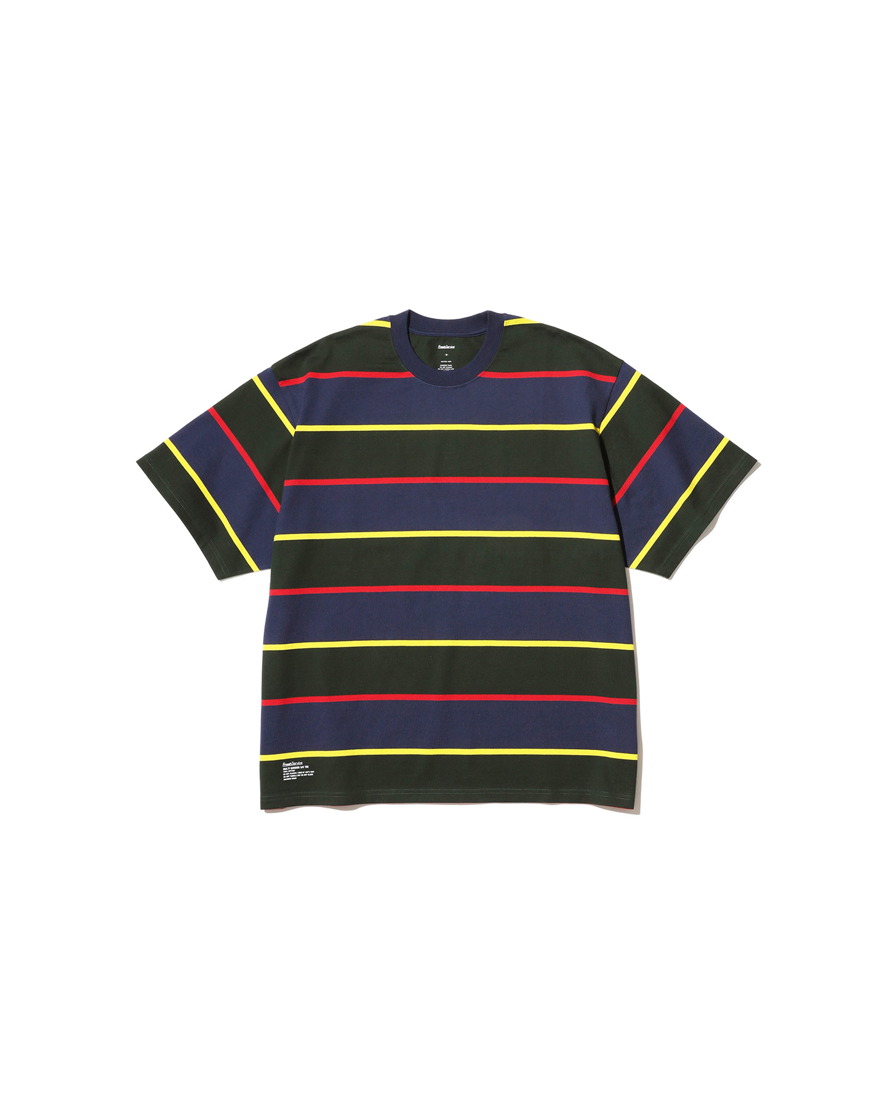 MULTI BORDER S/S TEE – FreshService® official site