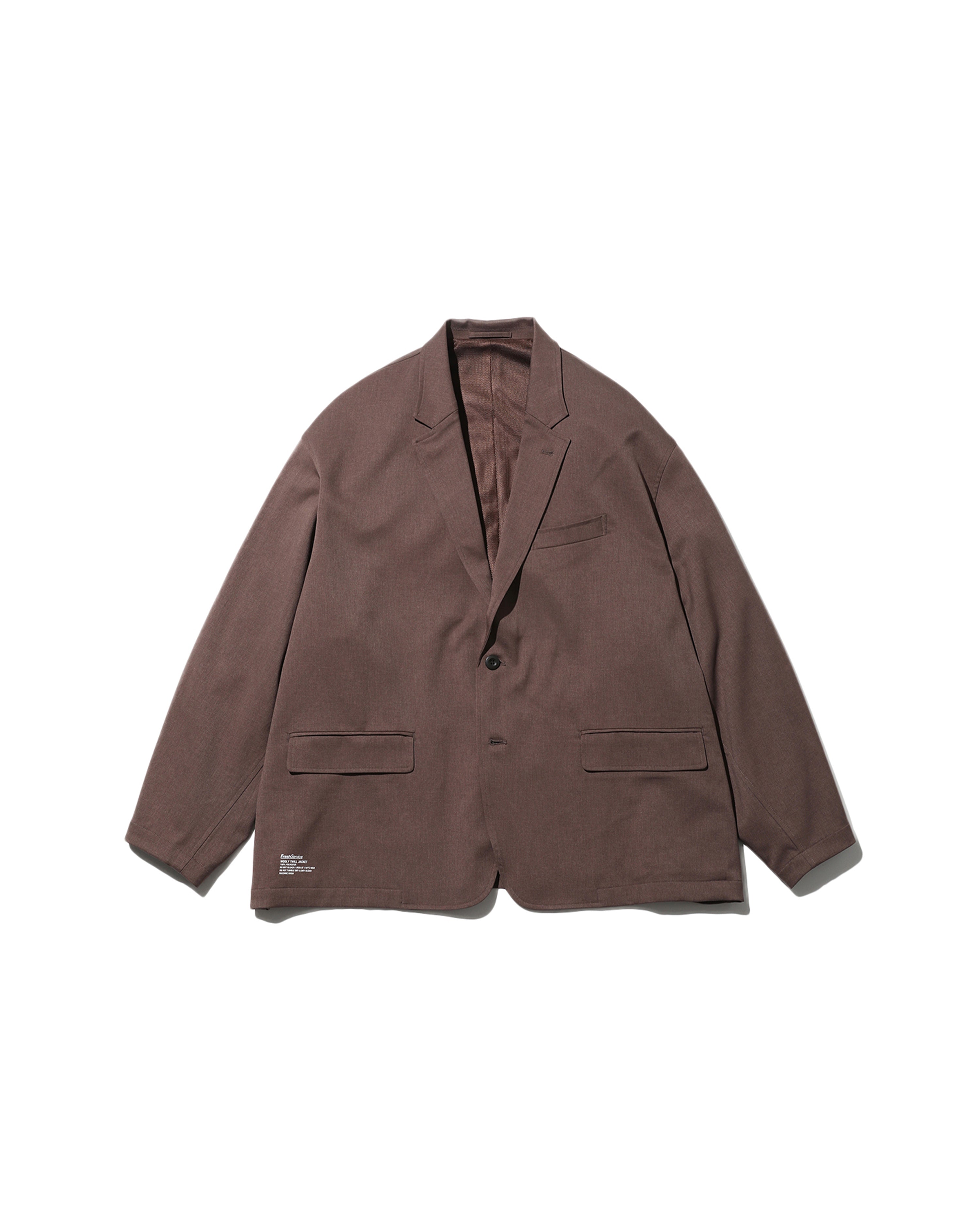 WOOLY TWILL JACKET – FreshService® official site