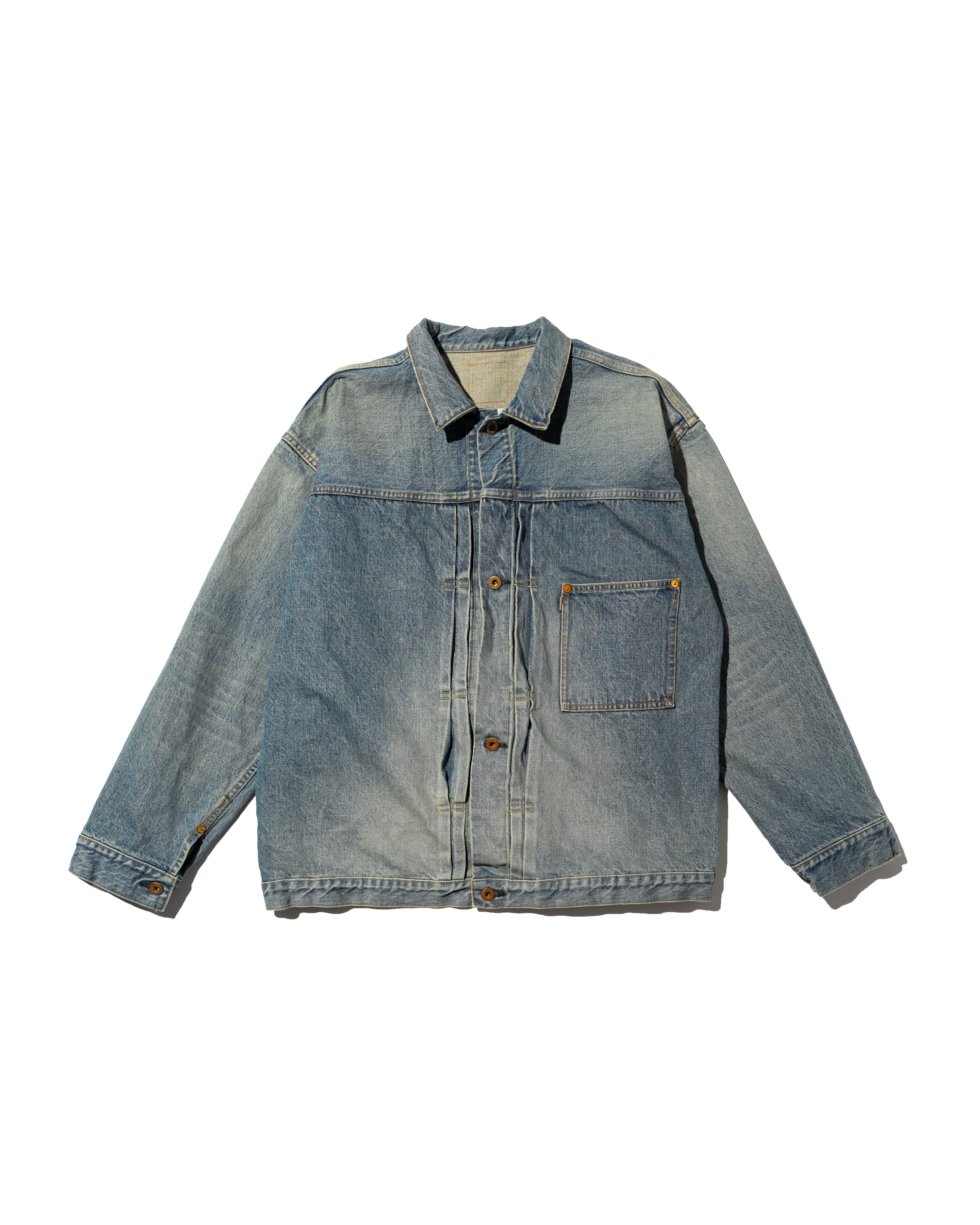 SHABBY HEAVY KIBATA SHUTTLE HYPER BIG WWⅡ ”1ST” DENIM JACKET
