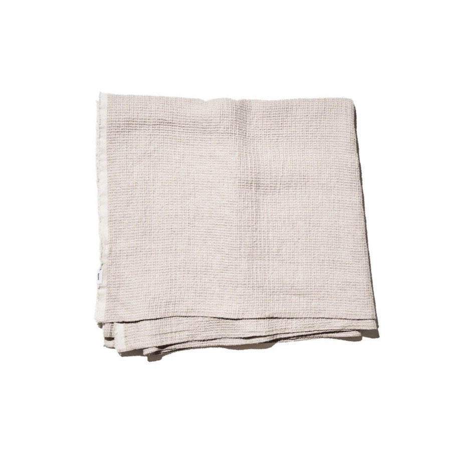 Linen Waffle Bath Towel