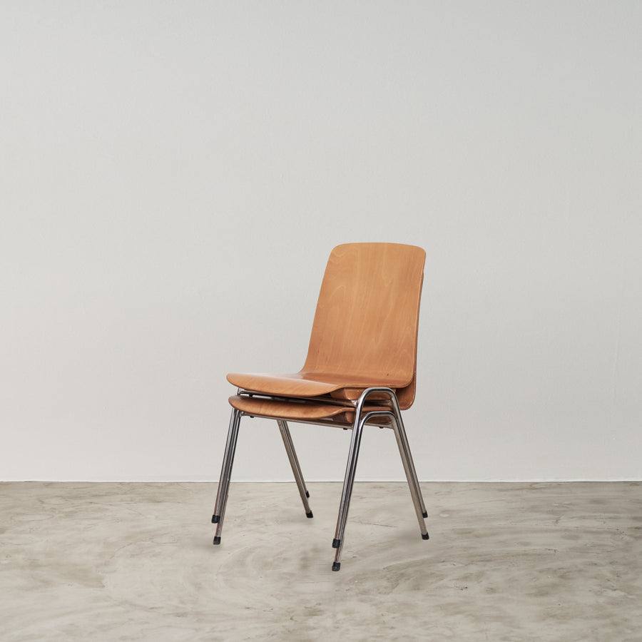 Stackable Chairs with Metal frame