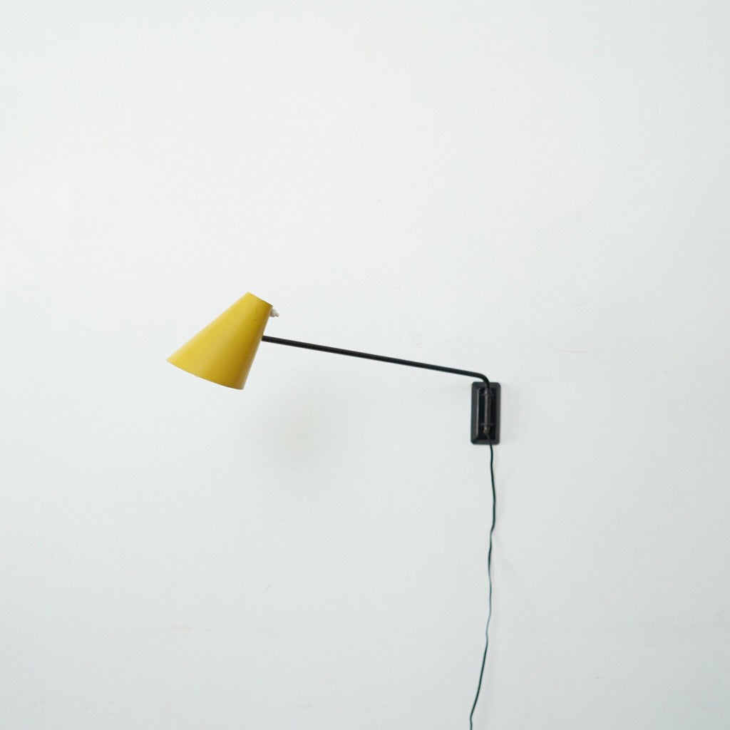 1950s French Wall Lamp by Jaques Biny