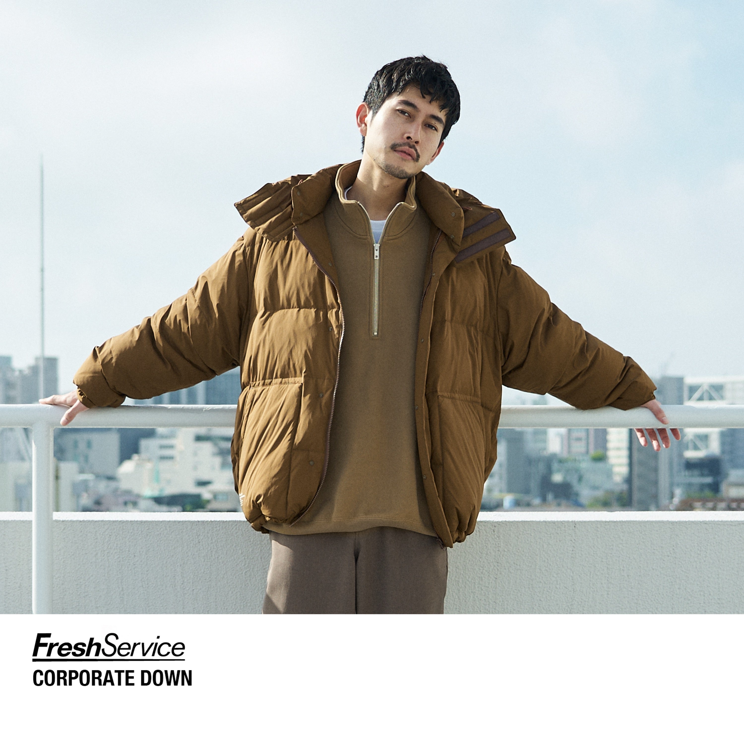 ジャケット・アウター Fresh Service CORPORATE DOWN JACKET Fresh Service (フレッシュサービス) CORPORATE DOWN JACKET