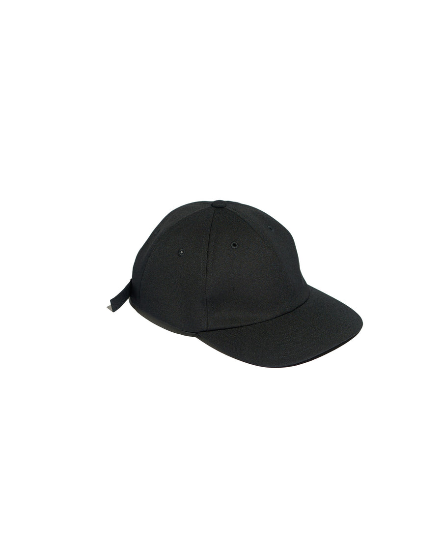 PURE BLACK WOOL 6P CAP