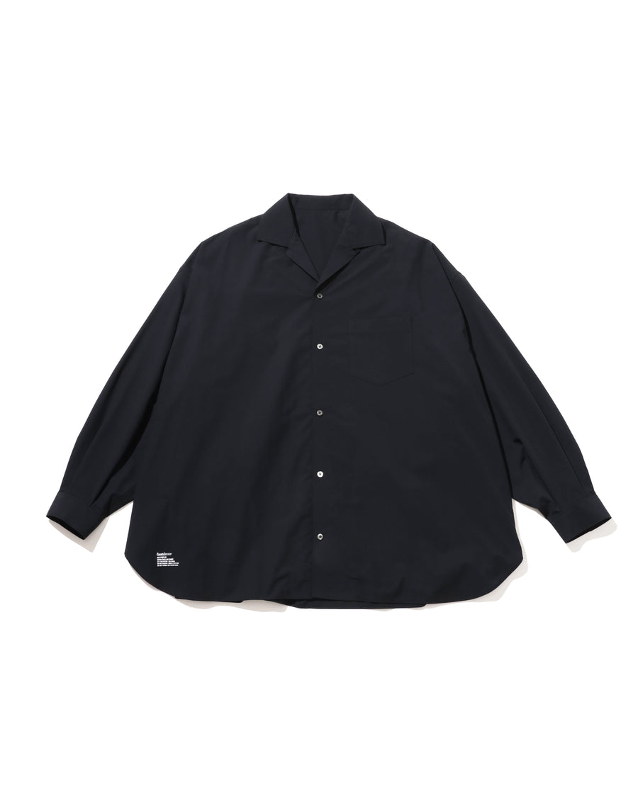AIR POPLIN OPEN COLLAR SHIRT – FreshService® official site