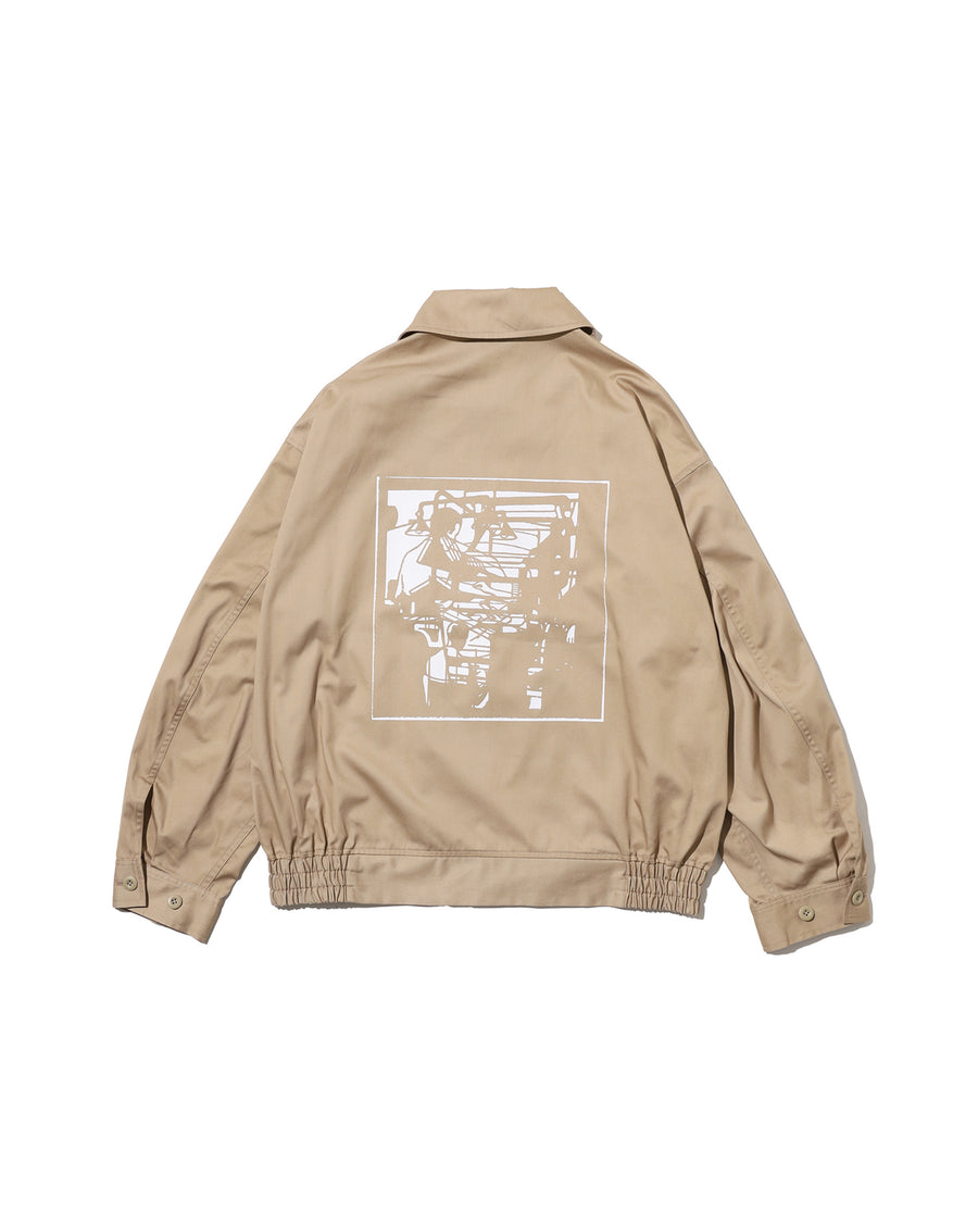 AS×FS CORPORATE BLOUSON “LITHOGRAPH”