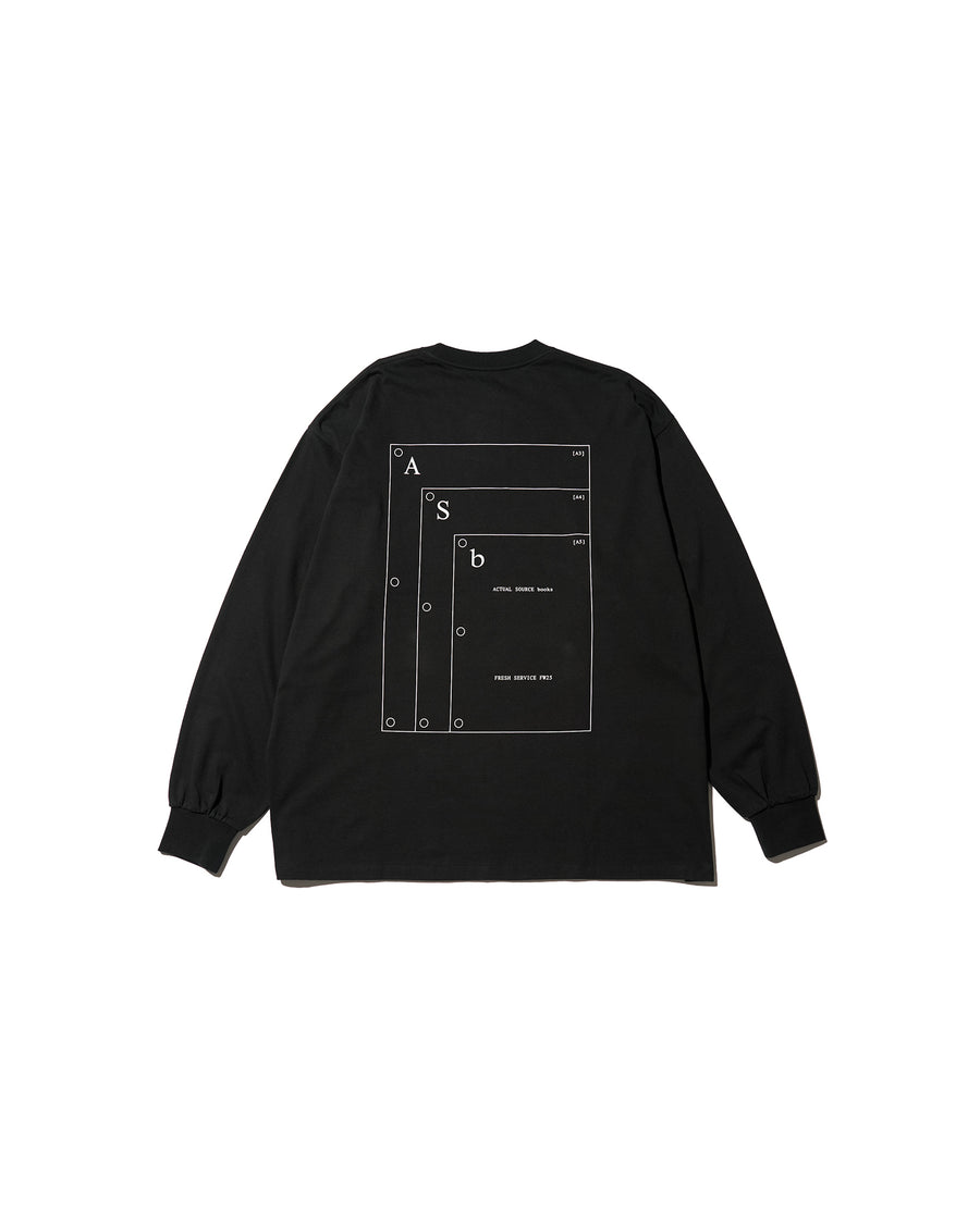 AS×FS CORPORATE L/S TEE “A-SERIES”