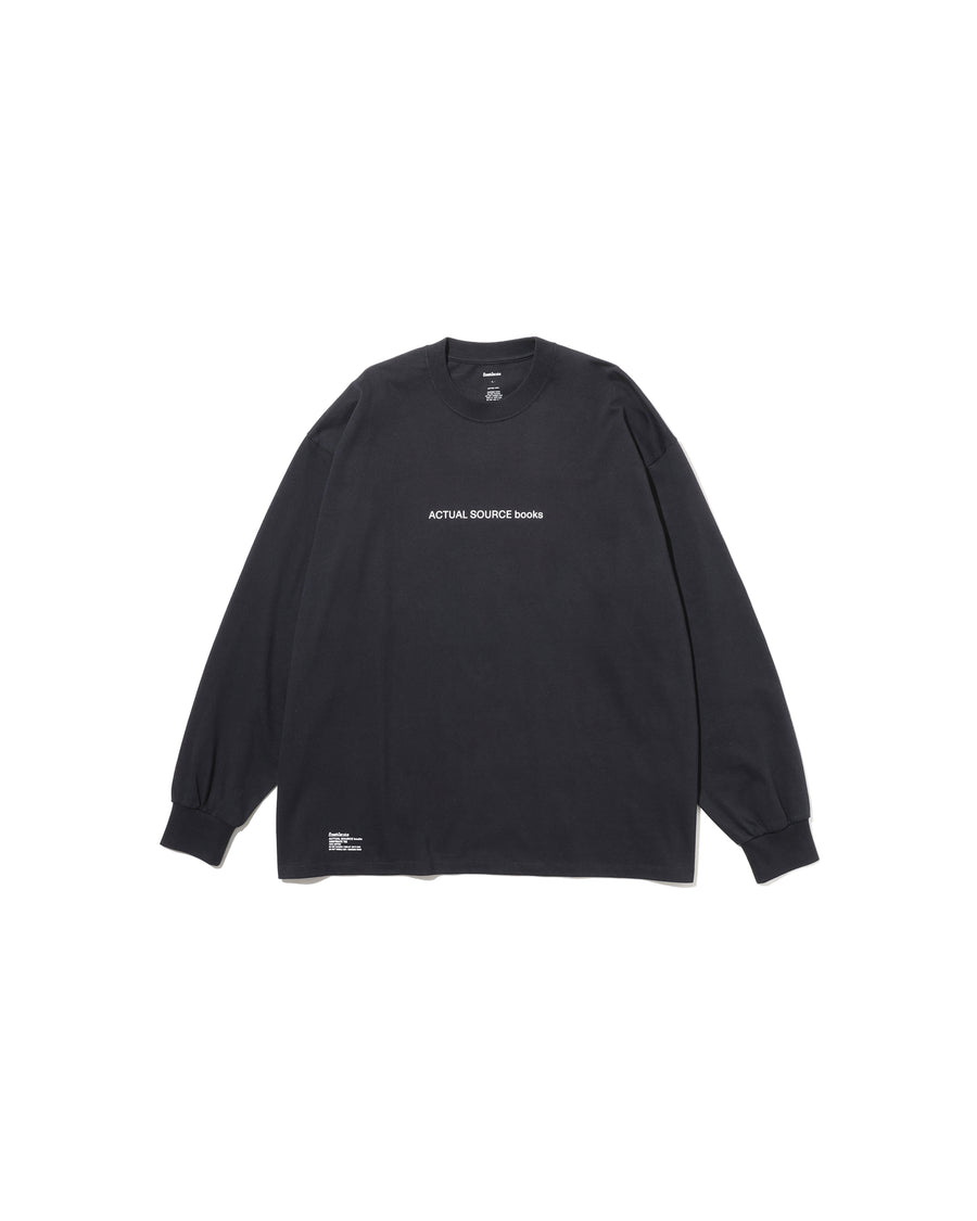 AS×FS CORPORATE L/S TEE “BOOK STACK”