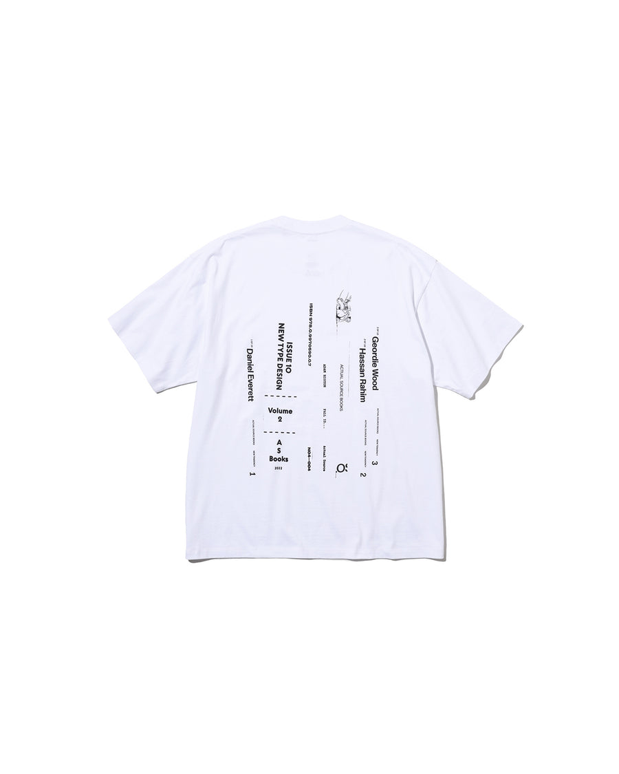 AS×FS CORPORATE S/S TEE “BOOK STACK”