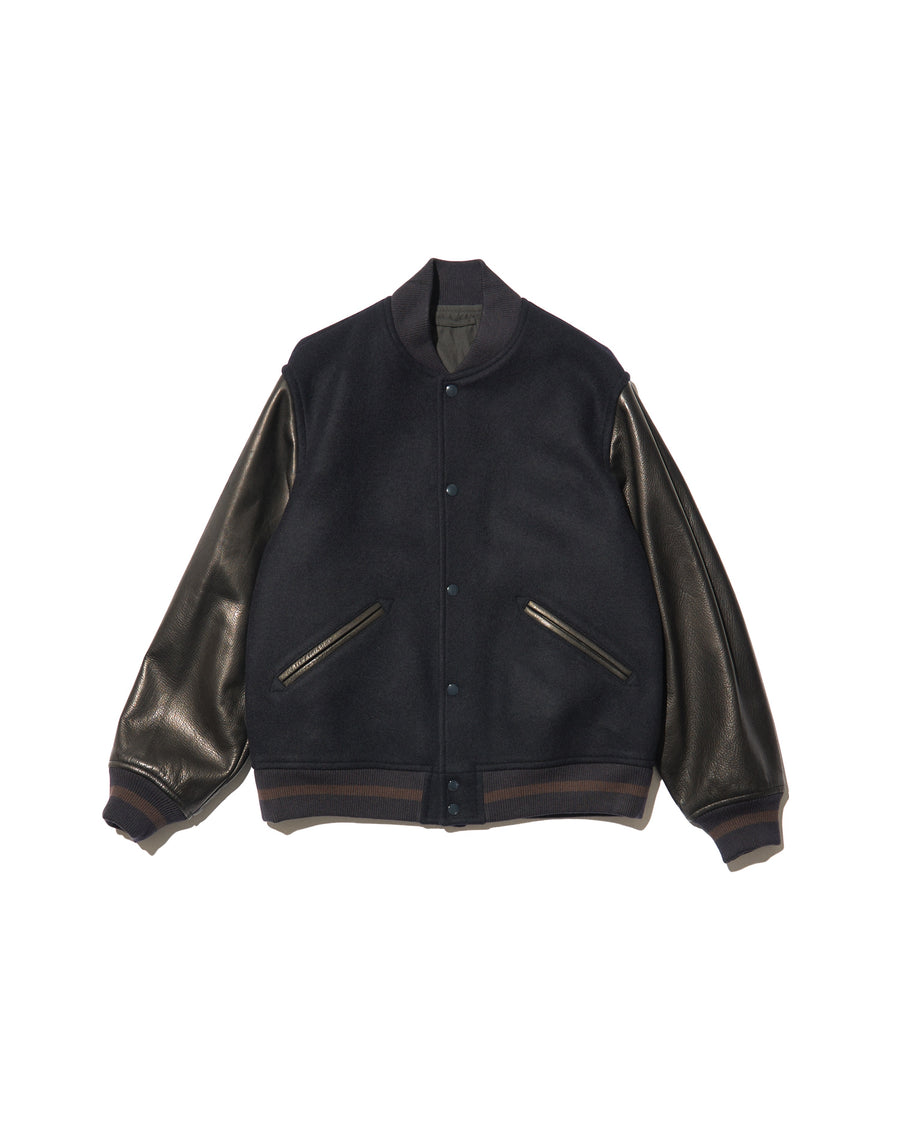Wool Melton Award Jacket