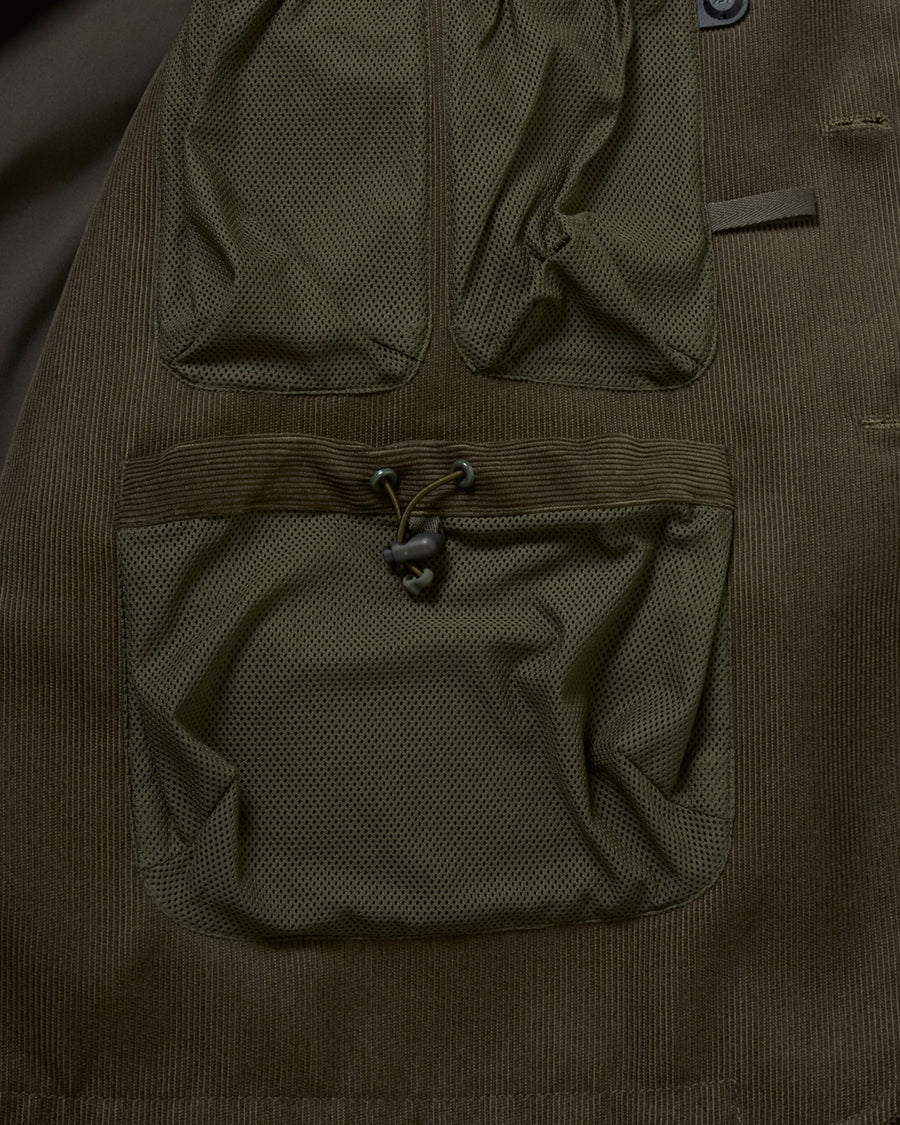 TECH LOOSE 2B JACKET CORDUROY