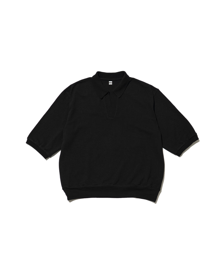 トップス 26ss blurhms Co/Silk Nep Skipper blurhms（ブラームス)Co/Silk Nep Skipper Cropped Sleeve（Tシャツ