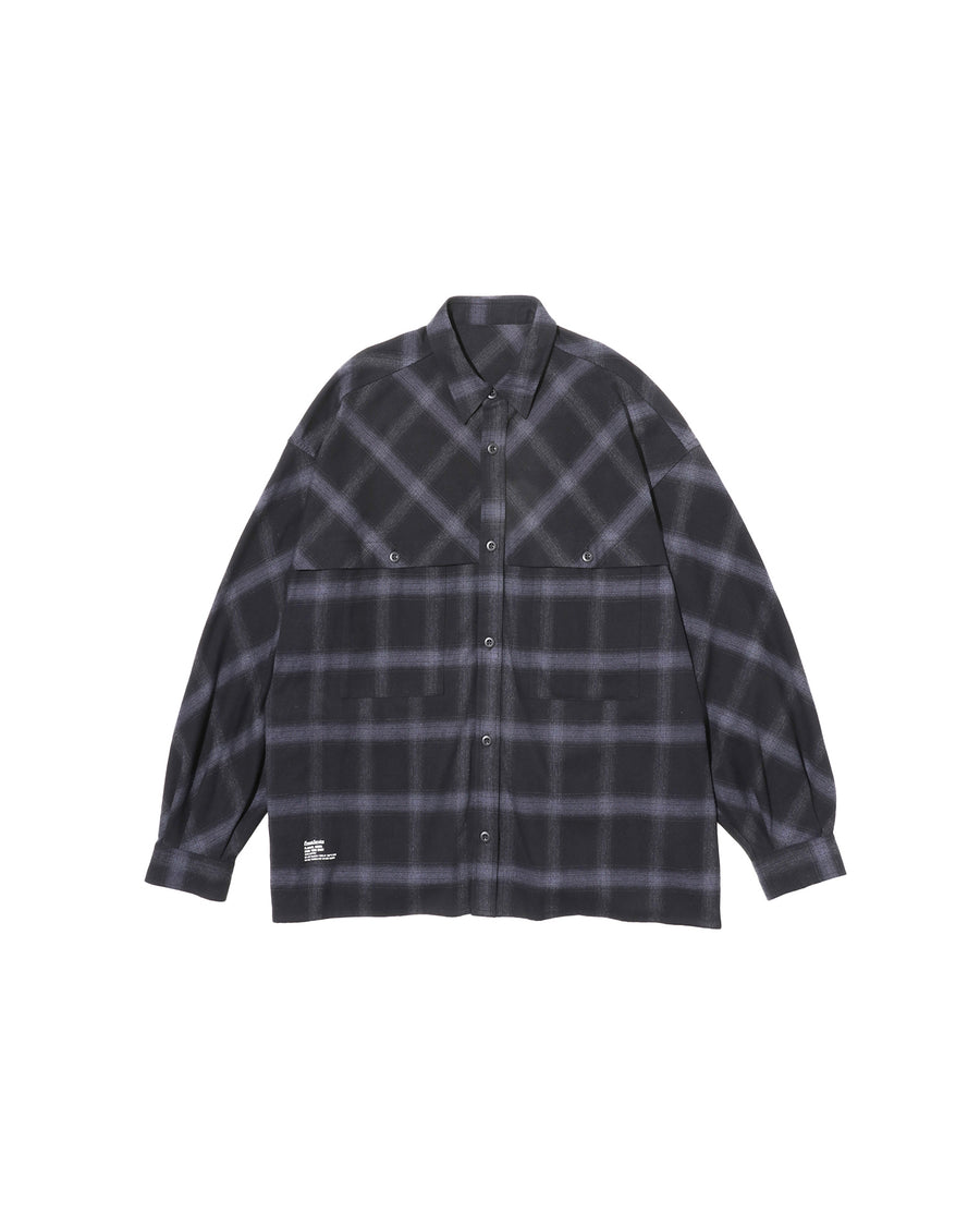FLANNEL CHECK OVER YOKE SHIRT