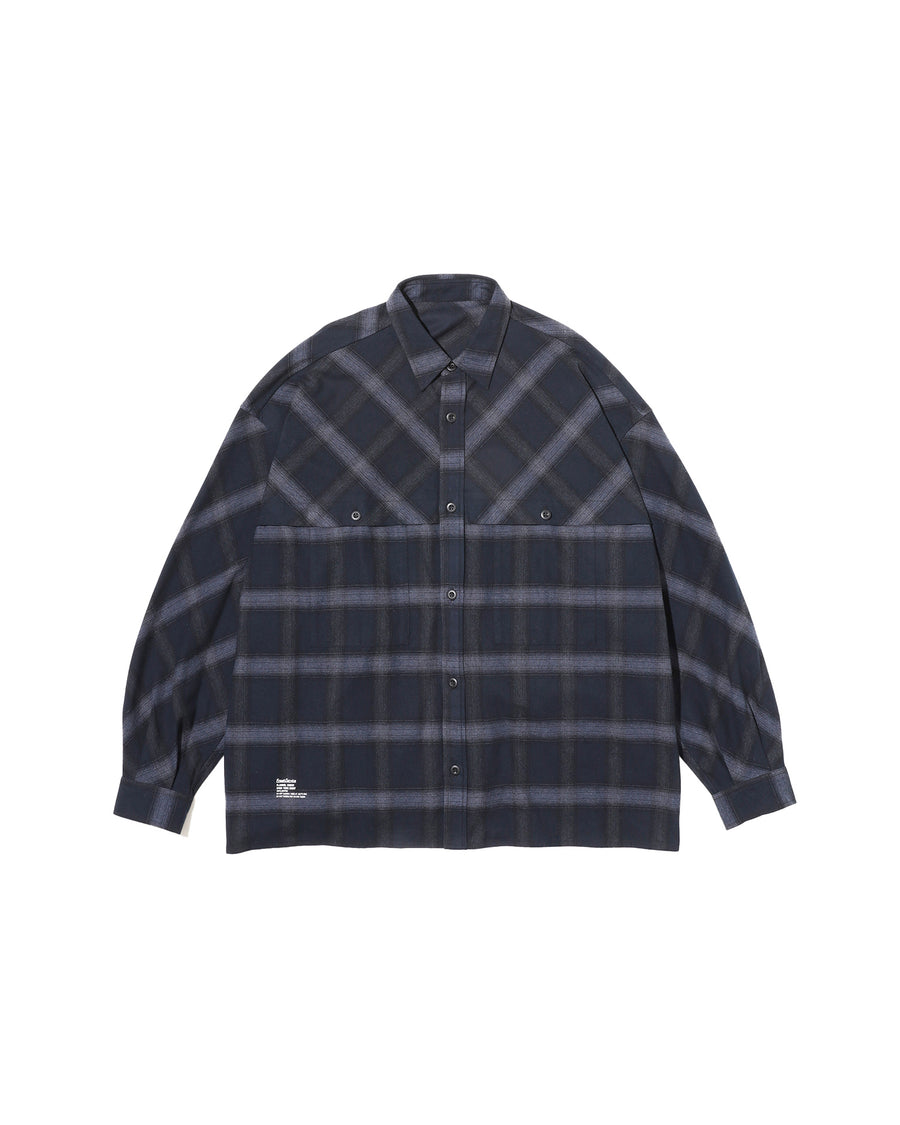 FLANNEL CHECK OVER YOKE SHIRT