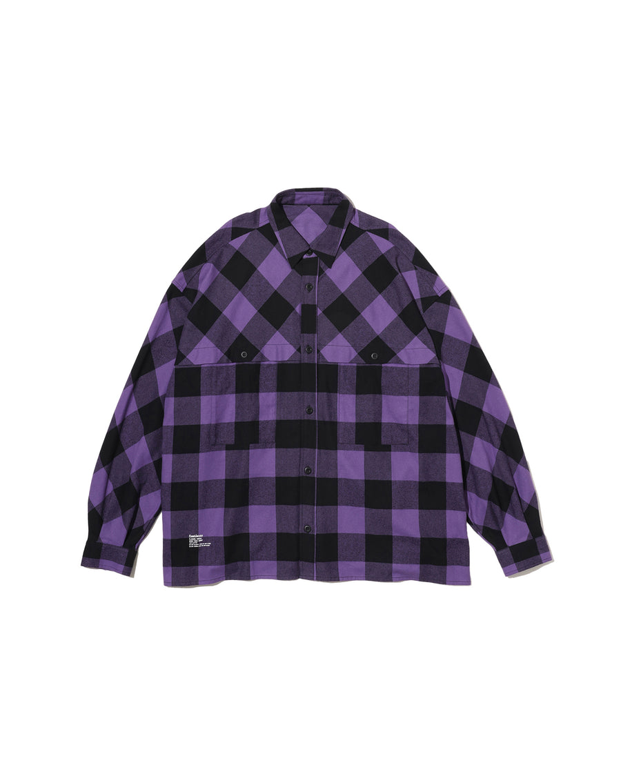 FLANNEL CHECK OVER YOKE SHIRT