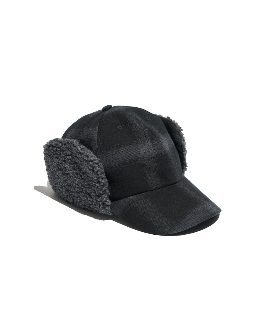 FLANNEL CHECK TRAPPER CAP