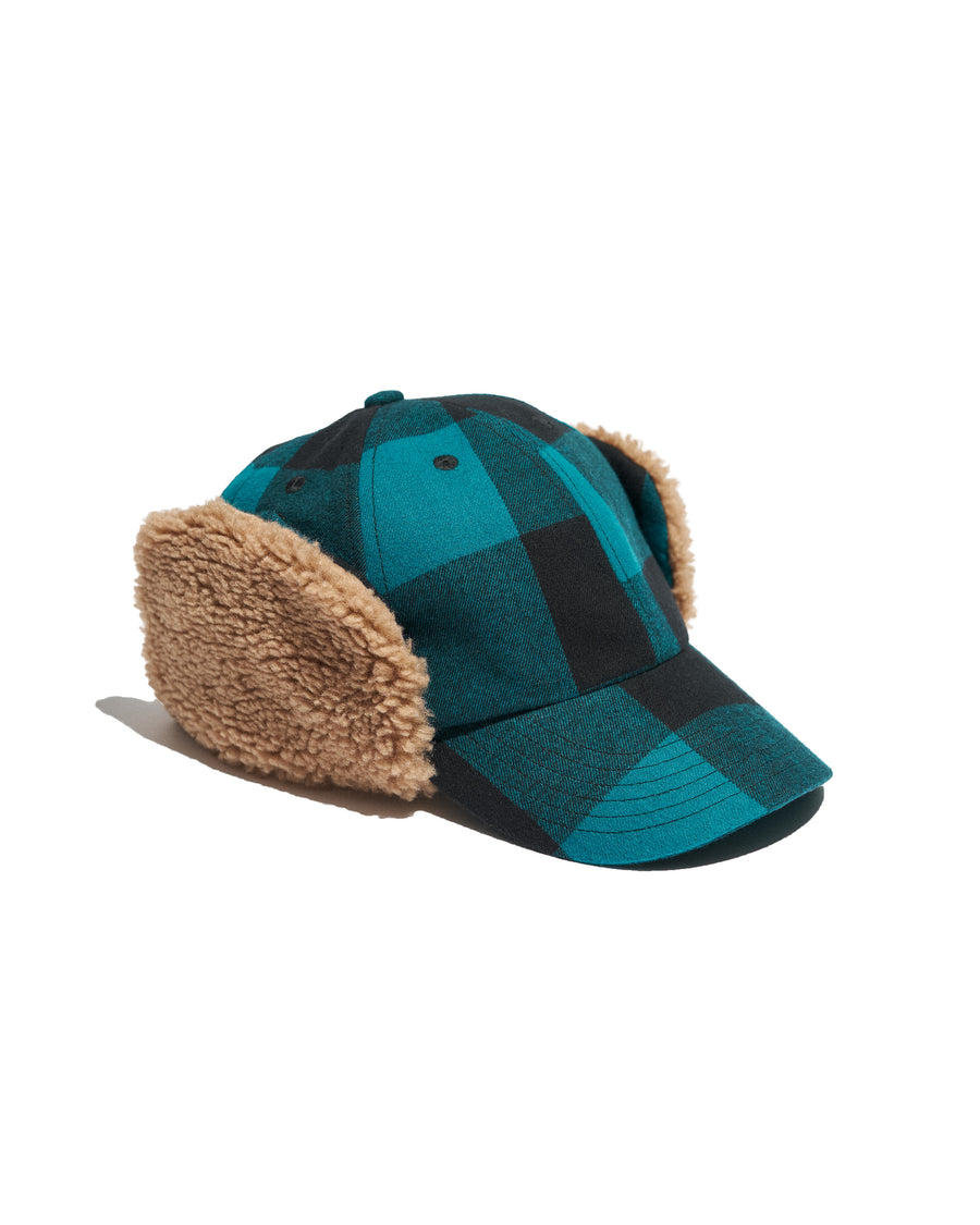 FLANNEL CHECK TRAPPER CAP