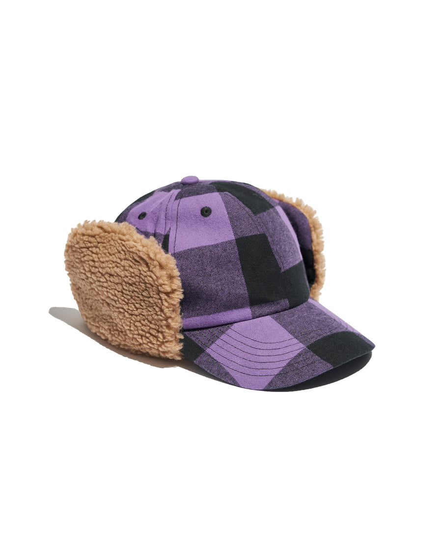FLANNEL CHECK TRAPPER CAP