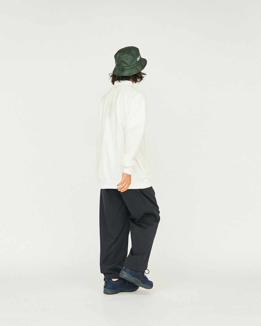 DRY PIQUE JERSEY NECK ZIP L/S POLO
