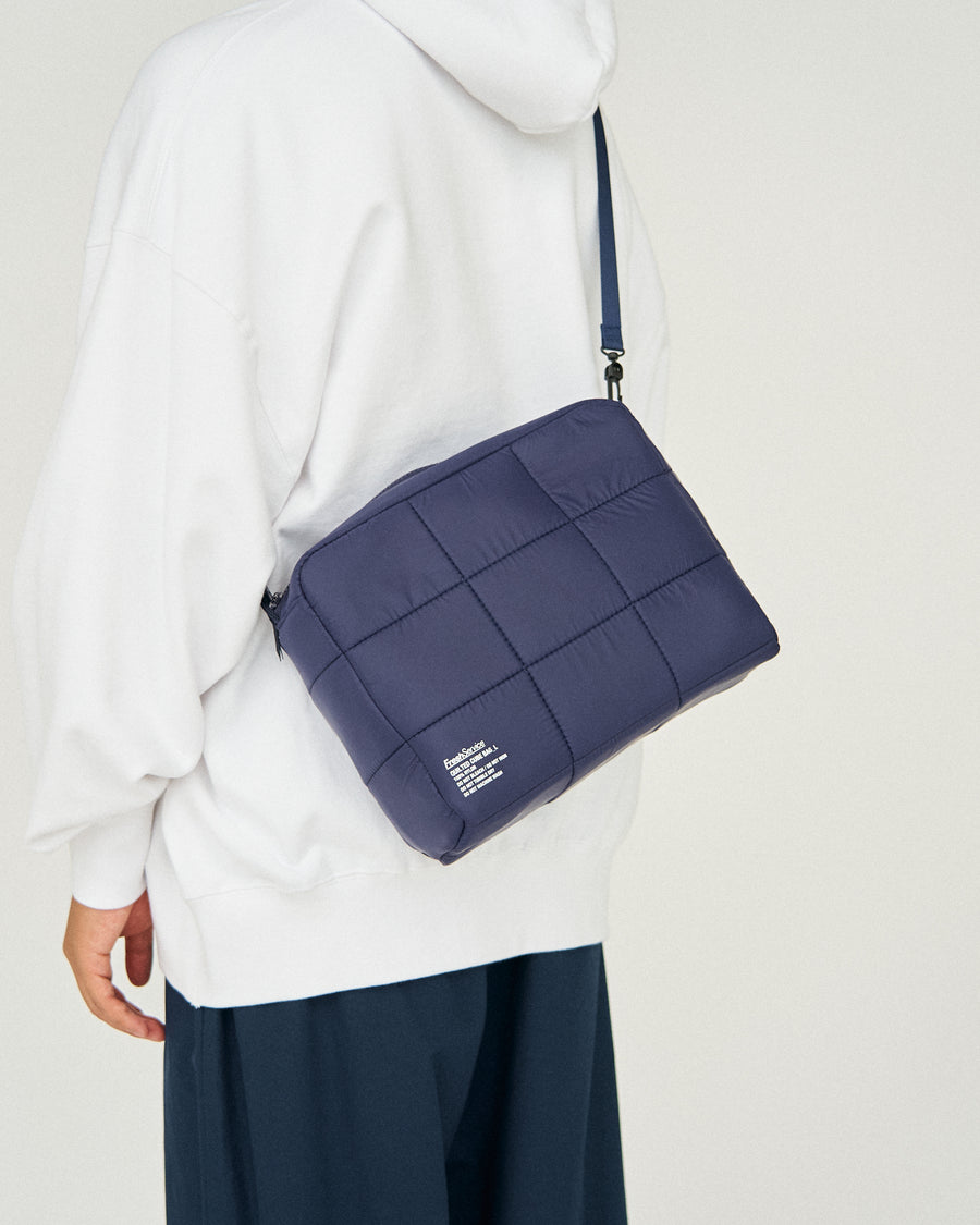 QUILTED CUBE BAG_L