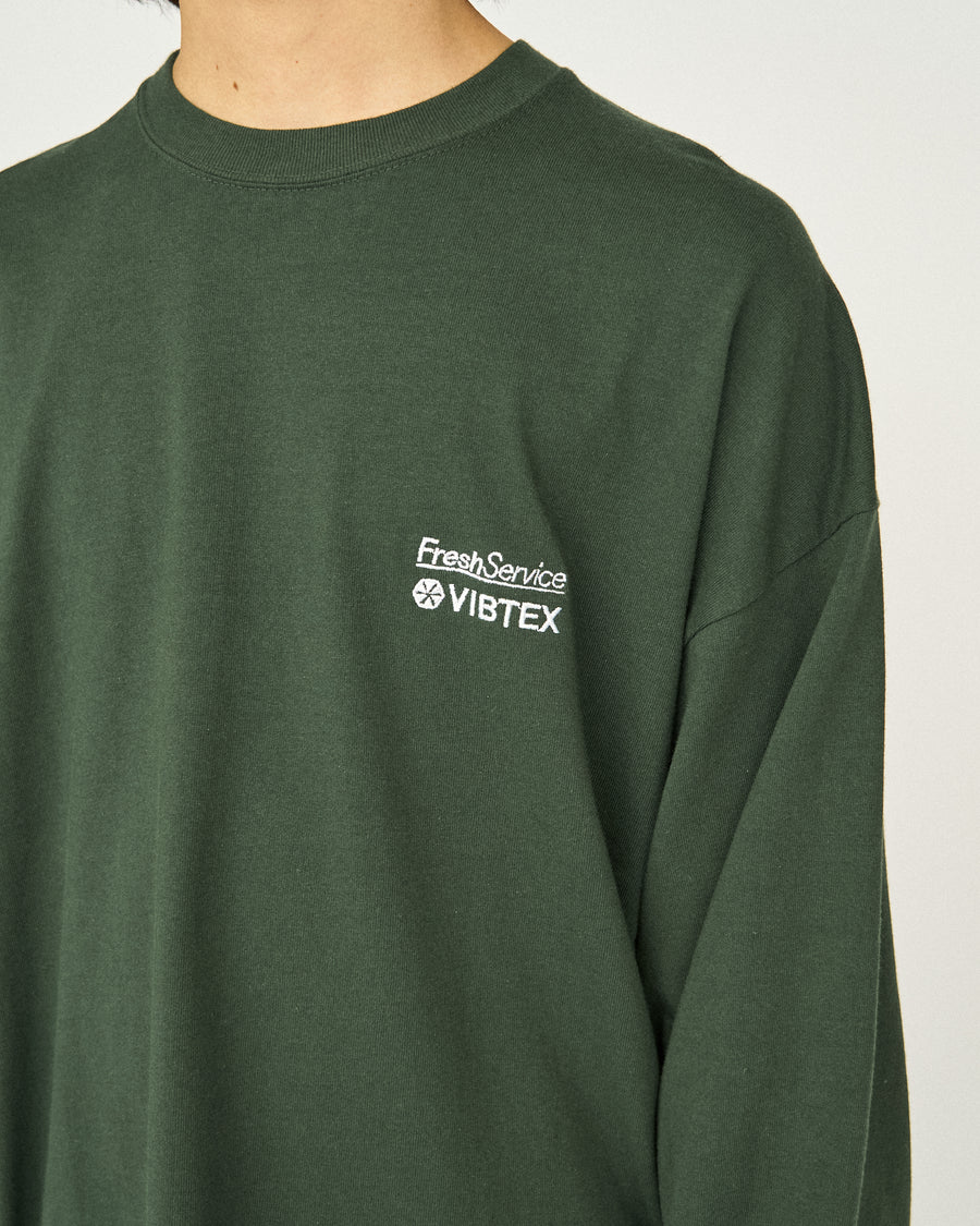VIBTEX for FreshService L/S CREW NECK TEE