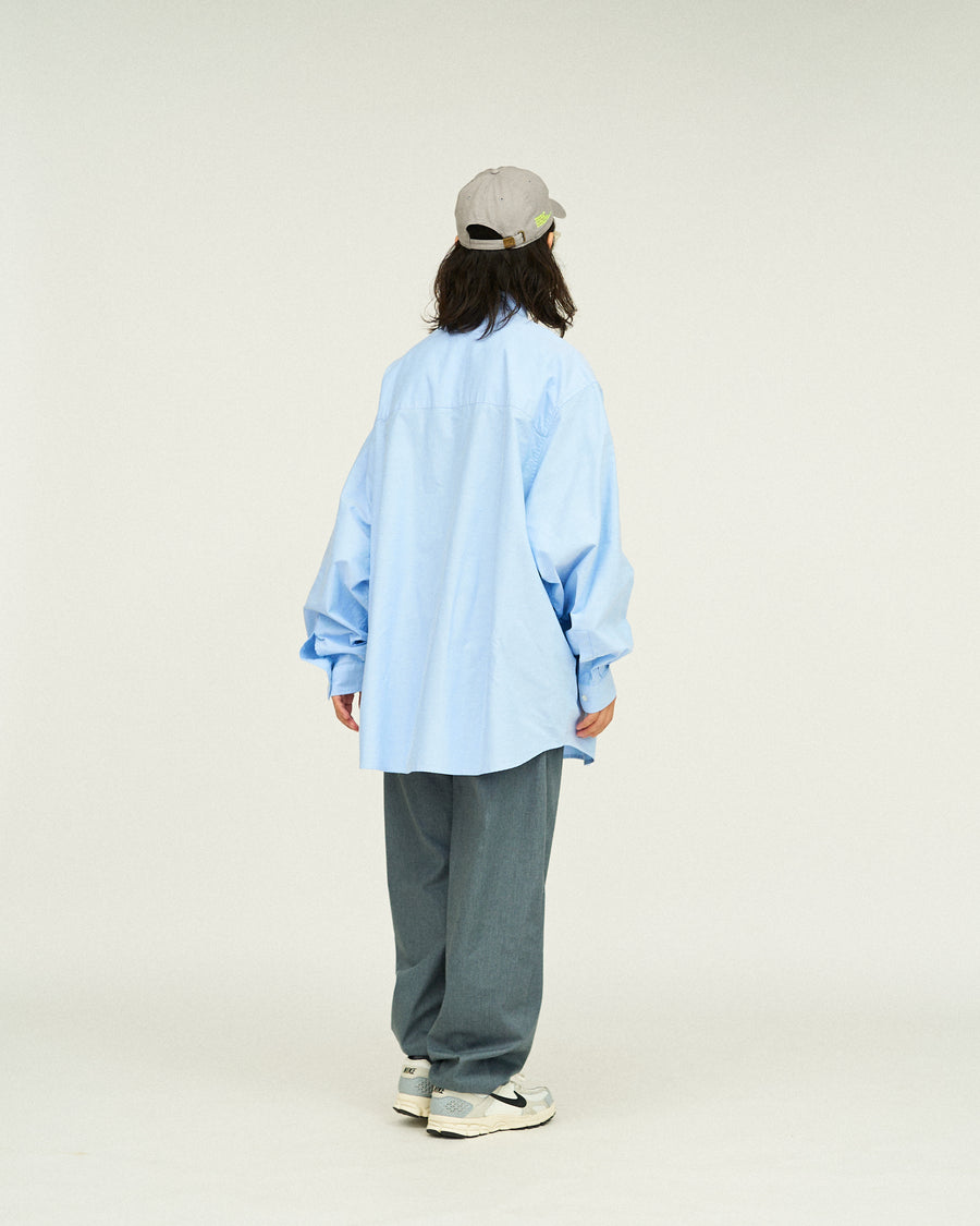 Actual Source × FS OXFORD FLAP POCKET L/S SHIRT